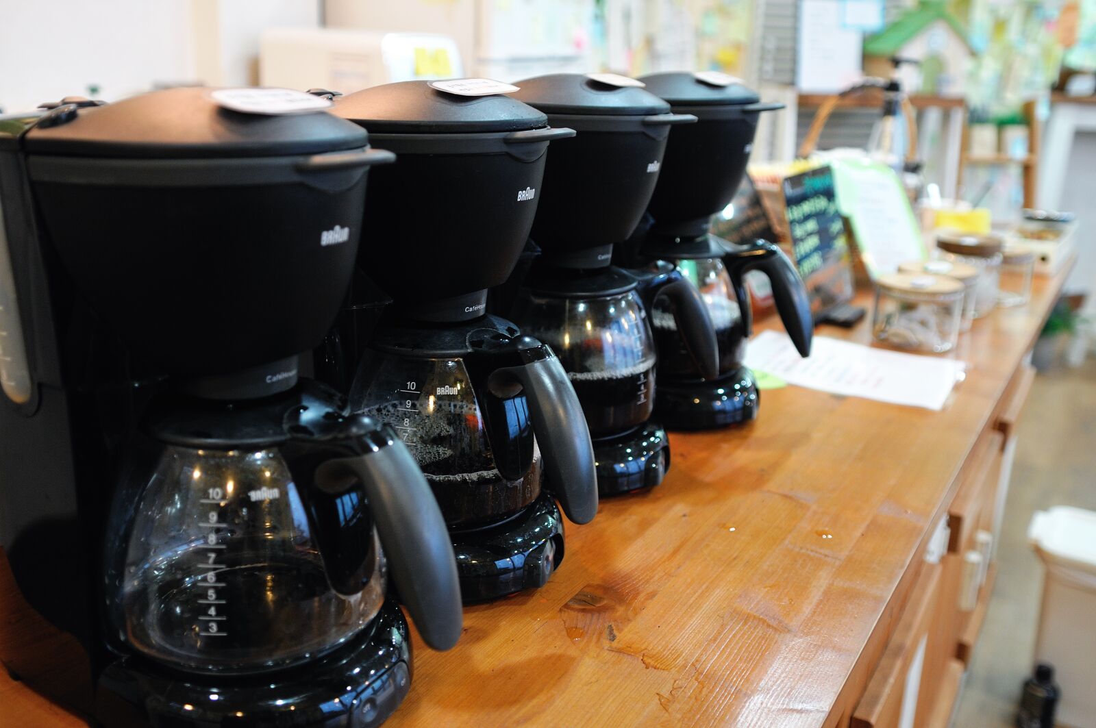 Nikon D300 sample photo. Coffee, coffee machines, cafe photography