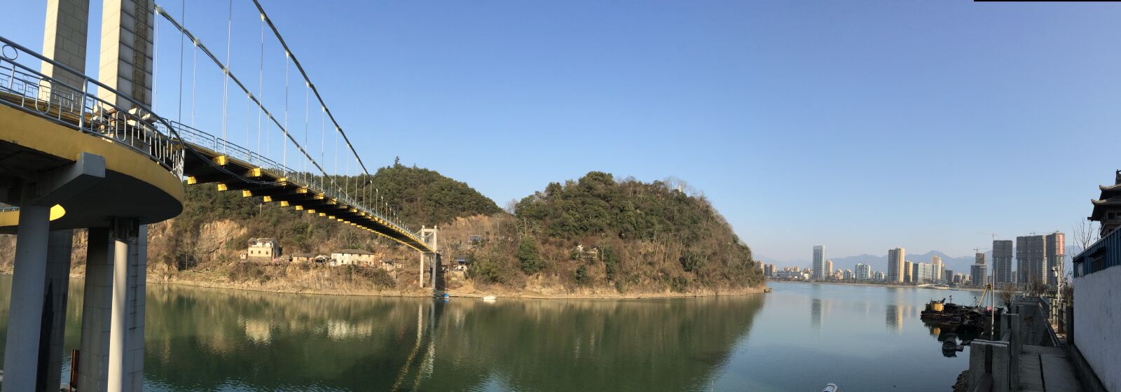 iPhone 5s back camera 4.15mm f/2.2 sample photo. Fuchunjiang_tonglu_hangzhou_china photography