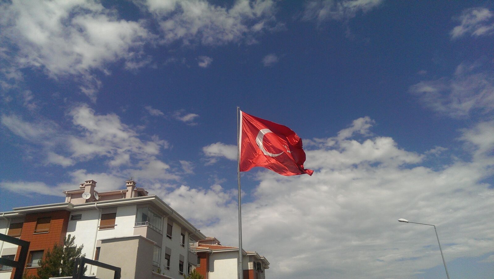 HTC ONE sample photo. Flag, turk, bayragi, turkish photography