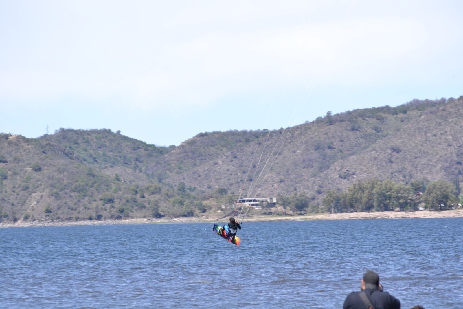 Nikon D3100 sample photo. Lake, kite surf, wind photography