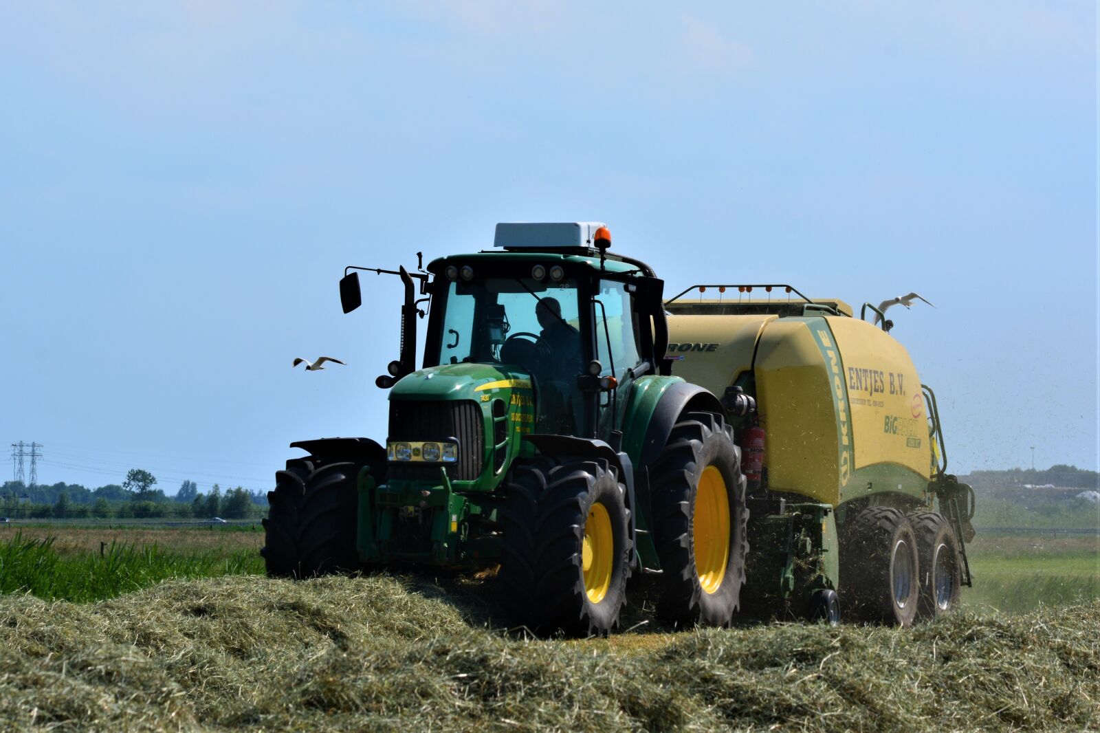 Nikon D5200 sample photo. John deere, krone big photography