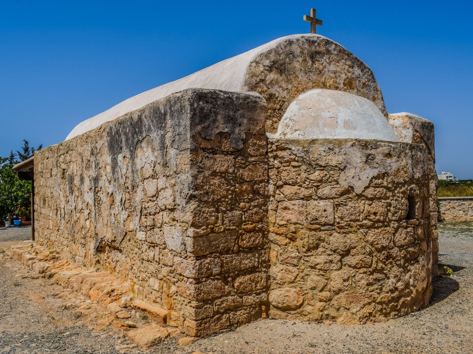 Nikon D3300 sample photo. Chapel, old, potamos liopetri photography