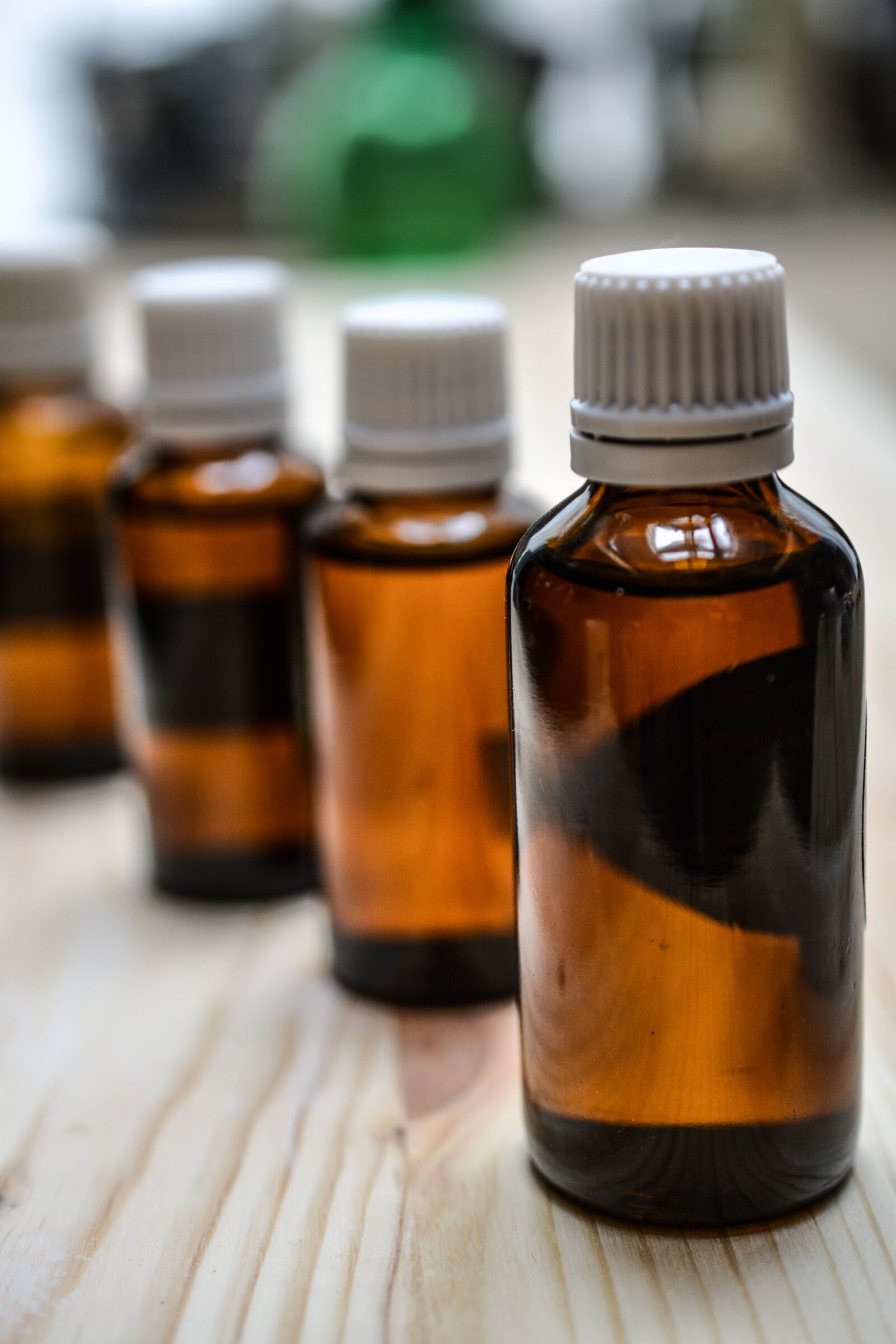 Nikon D5200 sample photo. Bottles, medicine, oils photography