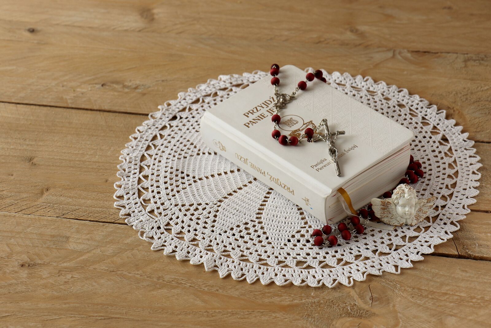 Canon EOS 7D Mark II sample photo. The rosary, first communion photography