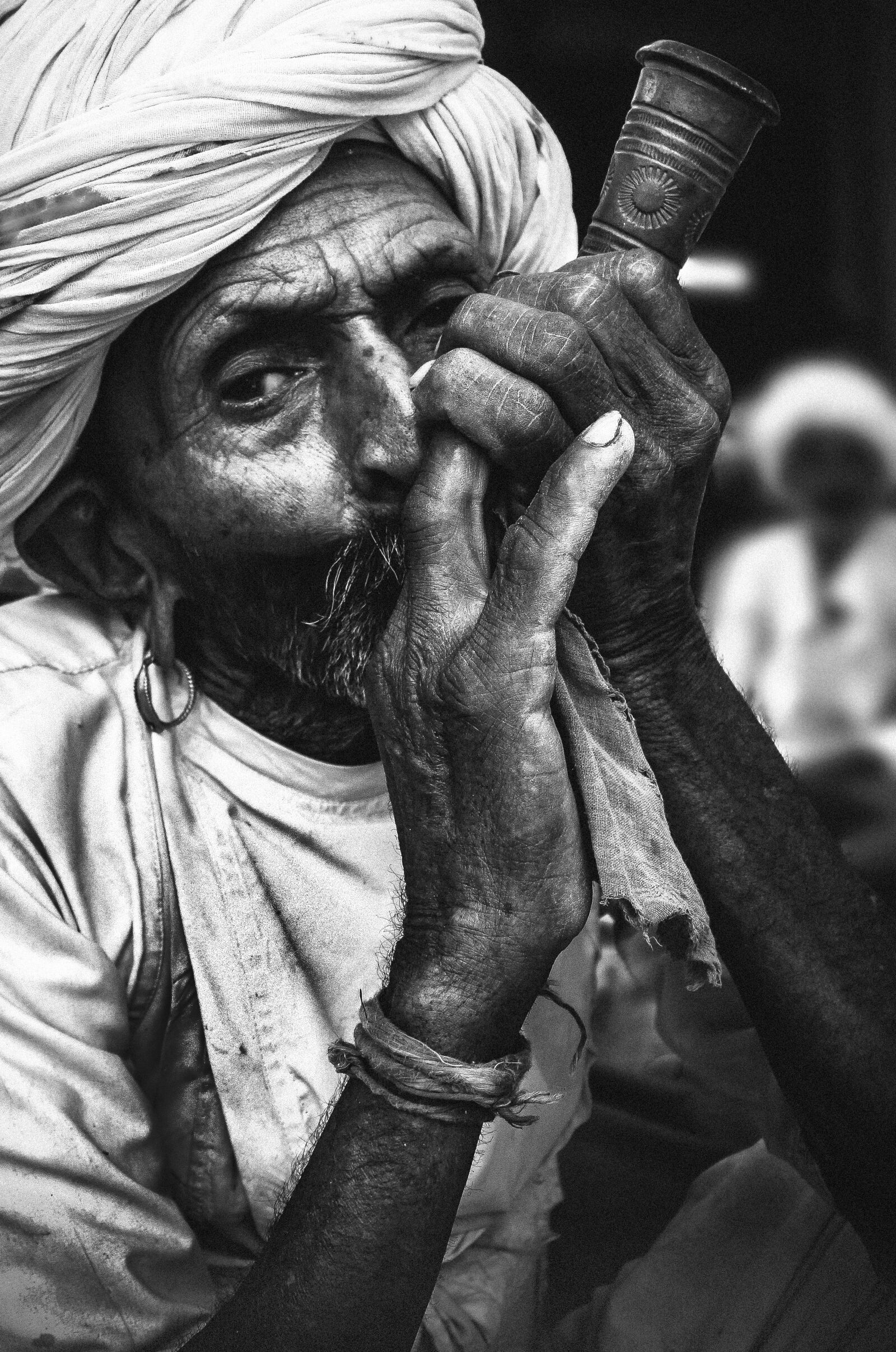 Canon EOS 700D (EOS Rebel T5i / EOS Kiss X7i) sample photo. Black white, man, old photography