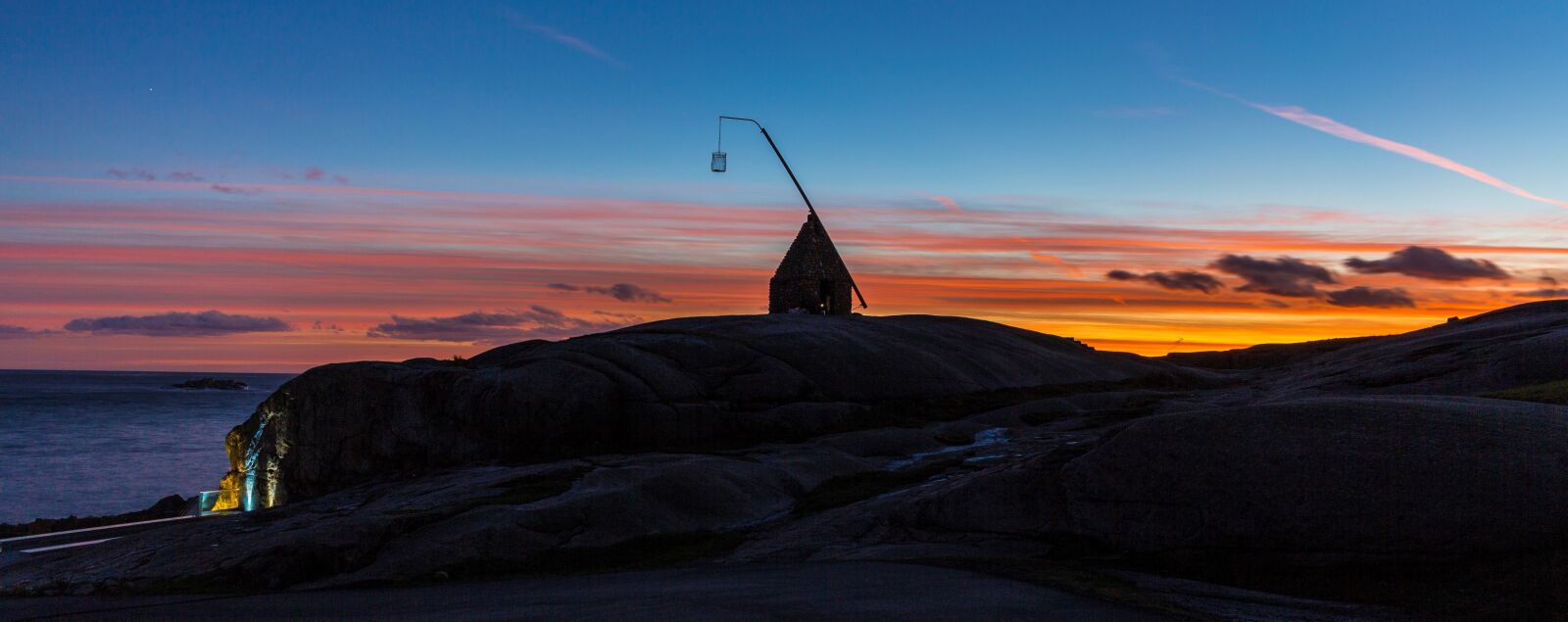 Canon EF 24-70mm F2.8L II USM sample photo. Colors, lighthouse, orange, skies photography