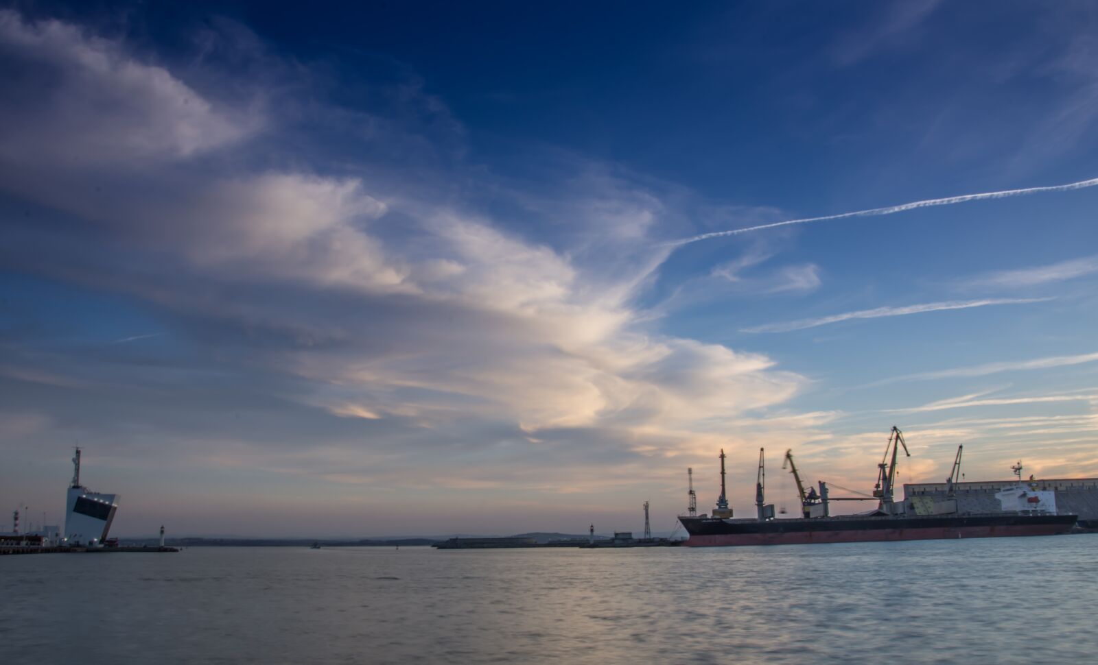 Nikon D7200 sample photo. Port burgas, harbor, bulgaria photography