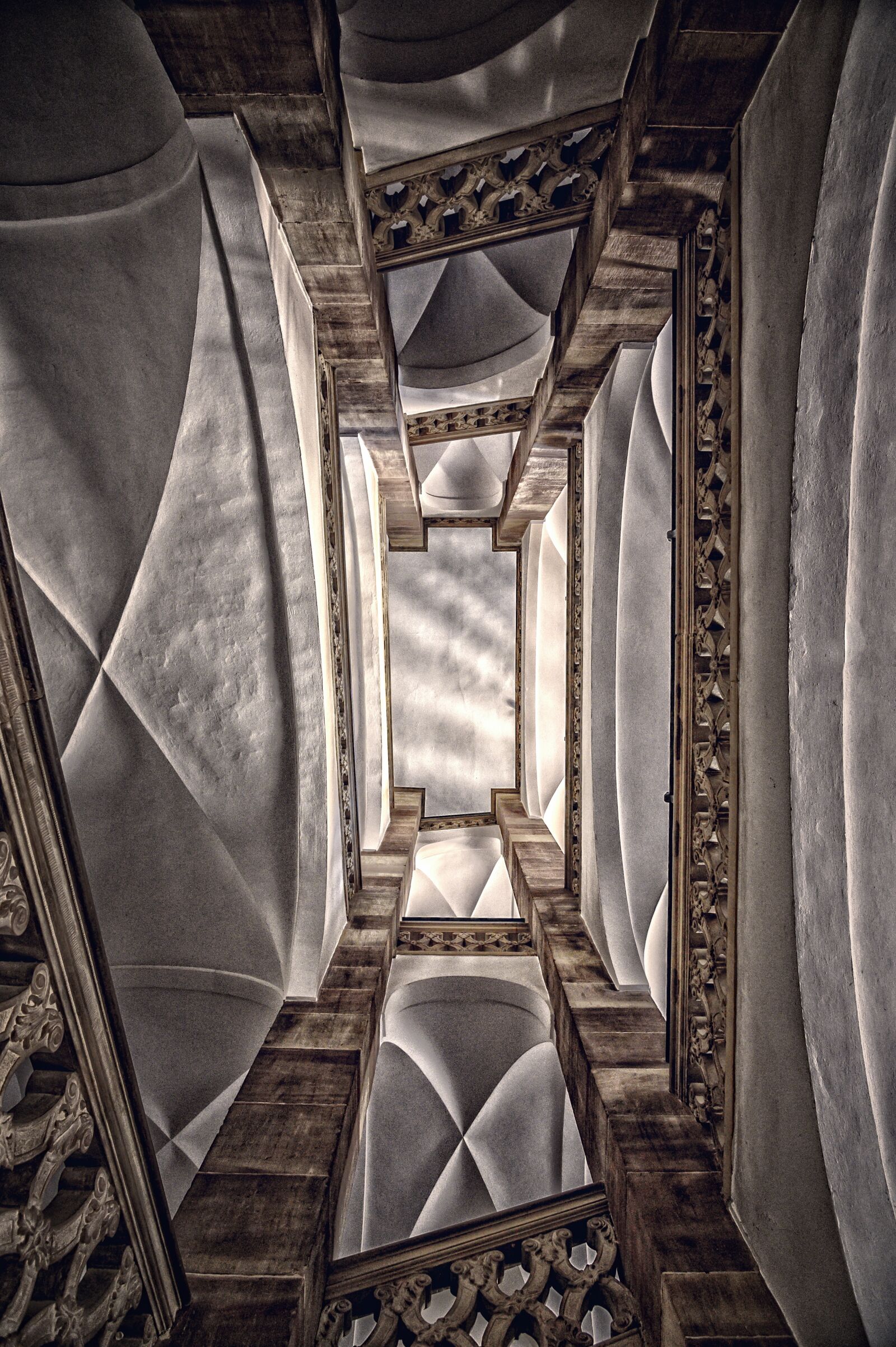 Nikon Z6 sample photo. Staircase, emergence, architecture photography