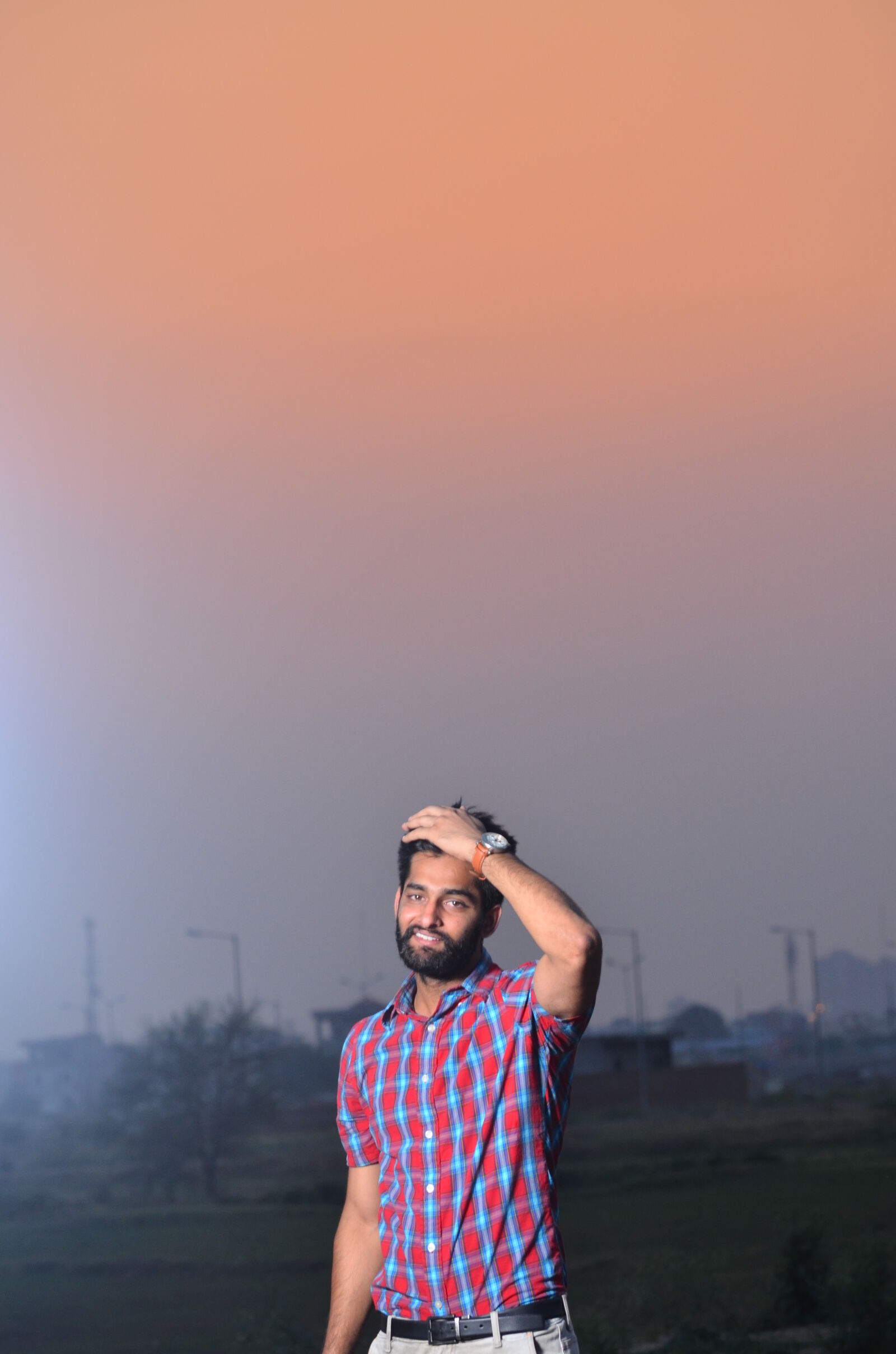 Nikon D5100 sample photo. Beard, blur, background, boy photography