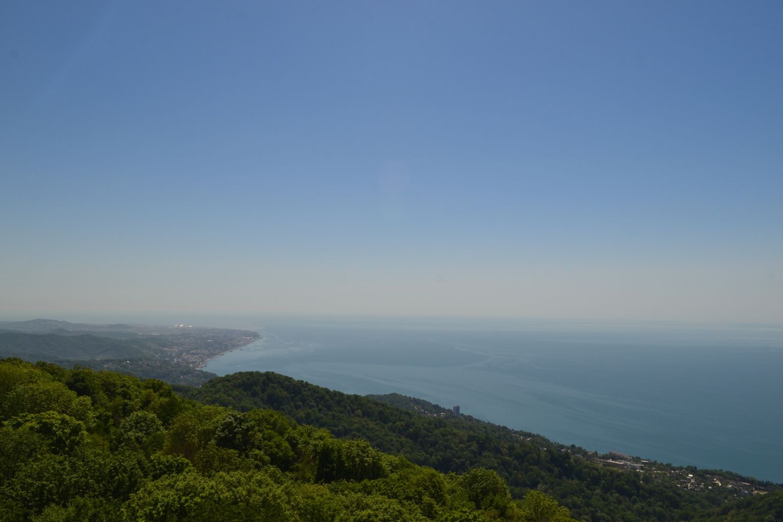 Nikon D3100 sample photo. Mountains, sea, sky photography