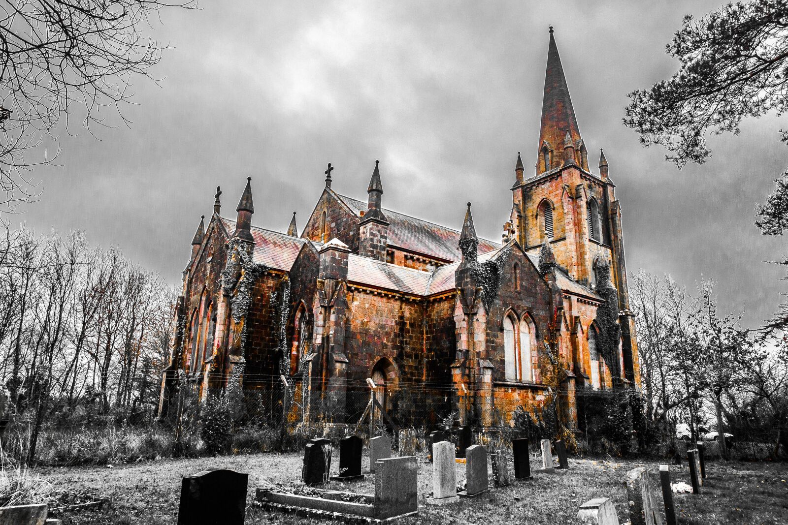 Canon EOS 60D sample photo. Church, abandoned, dilapidated photography