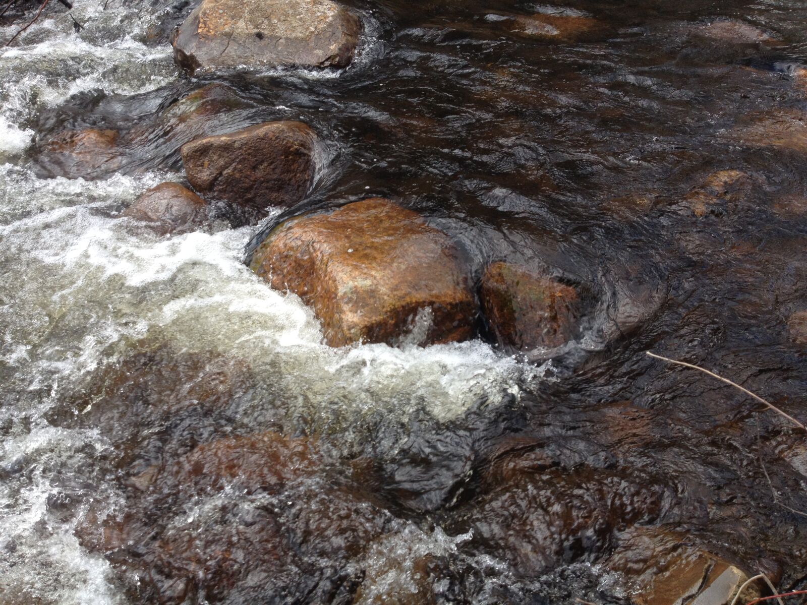 iPhone 4S back camera 4.28mm f/2.4 sample photo. Rocks, and, water, always photography