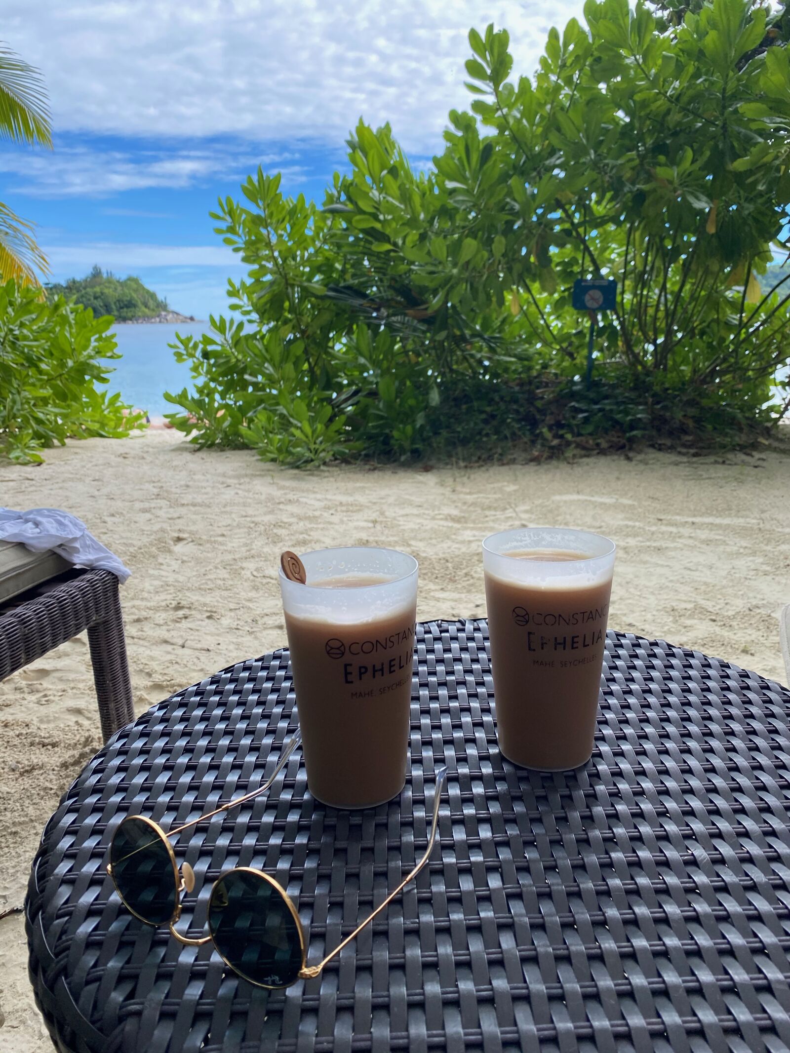 Apple iPhone 11 sample photo. Coffee, relax, ocean view photography