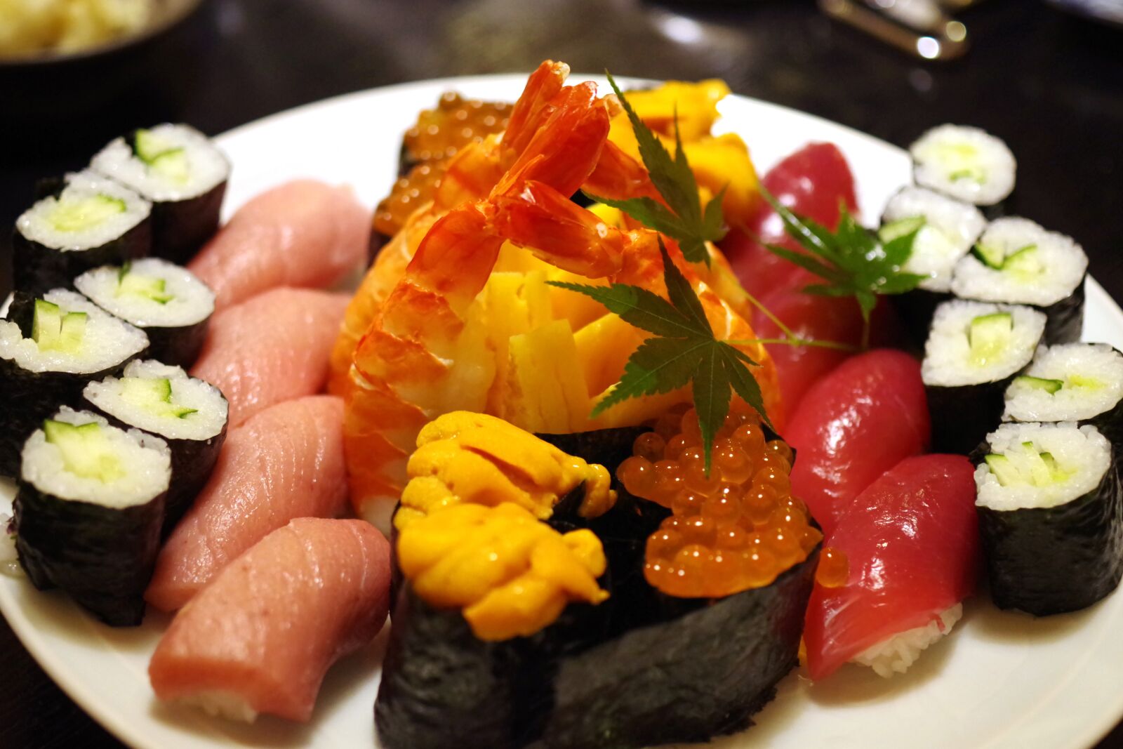 Pentax KP sample photo. Sushi, japanese food, japan photography