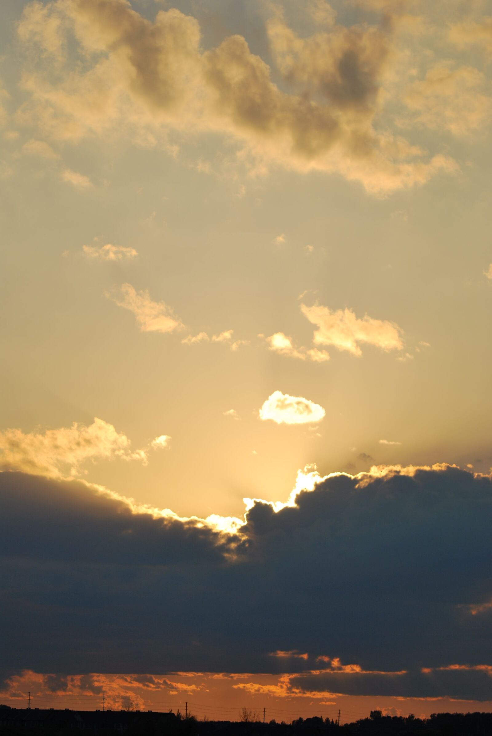 Nikon D60 sample photo. Sky, sunset, clouds photography