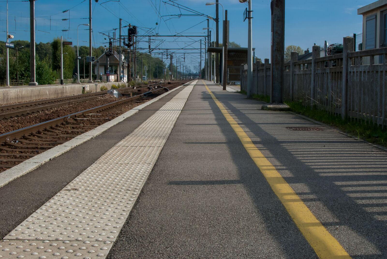 Nikon D80 sample photo. Railway, rail, track photography
