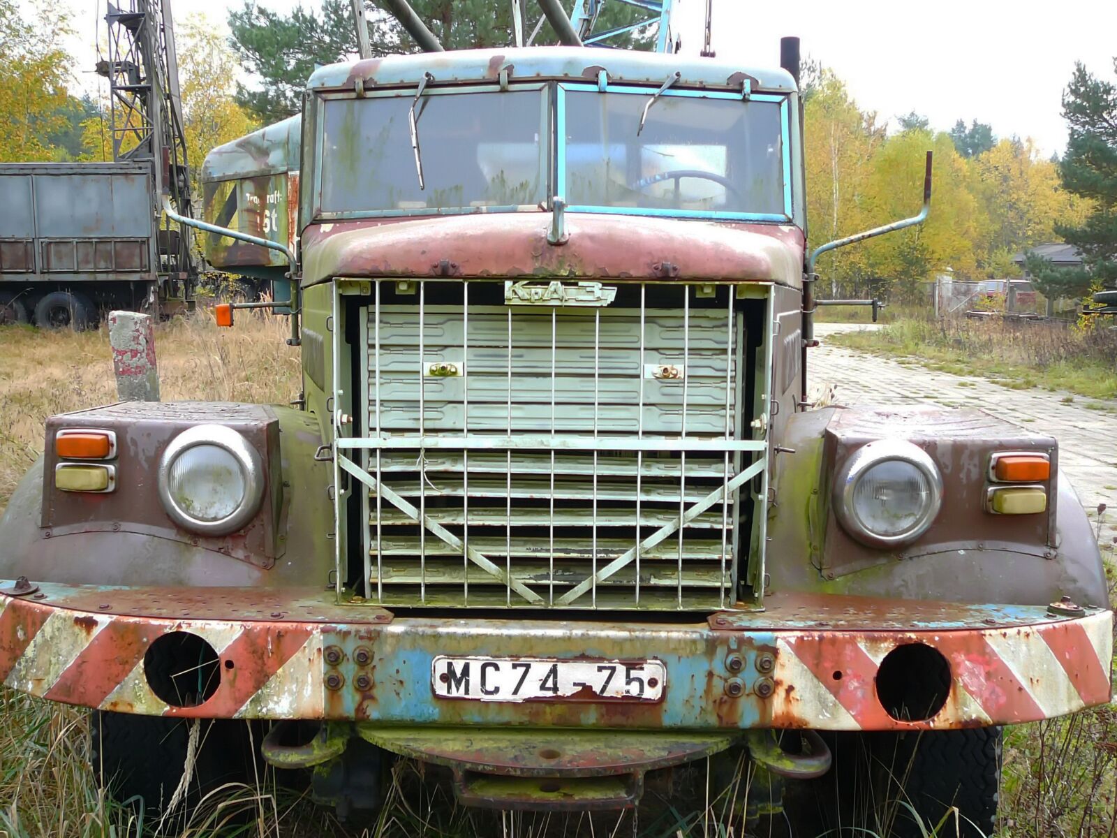 Panasonic DMC-TZ1 sample photo. Truck, old, vehicle photography