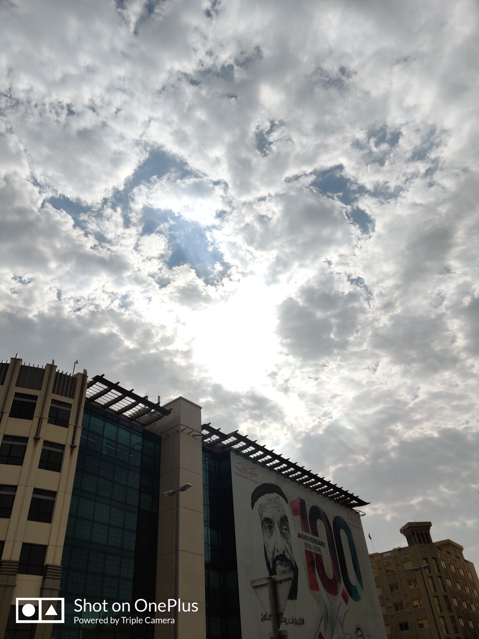 OnePlus HD1911 sample photo. Sky, buildings, clouds photography