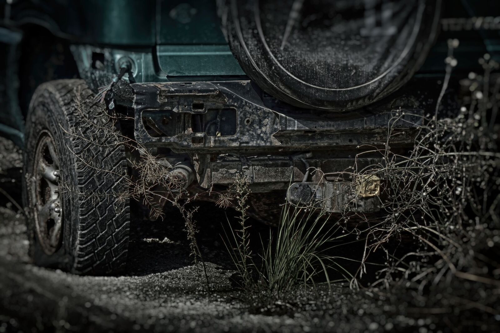 Nikon D3300 sample photo. Car, scrap, trash photography