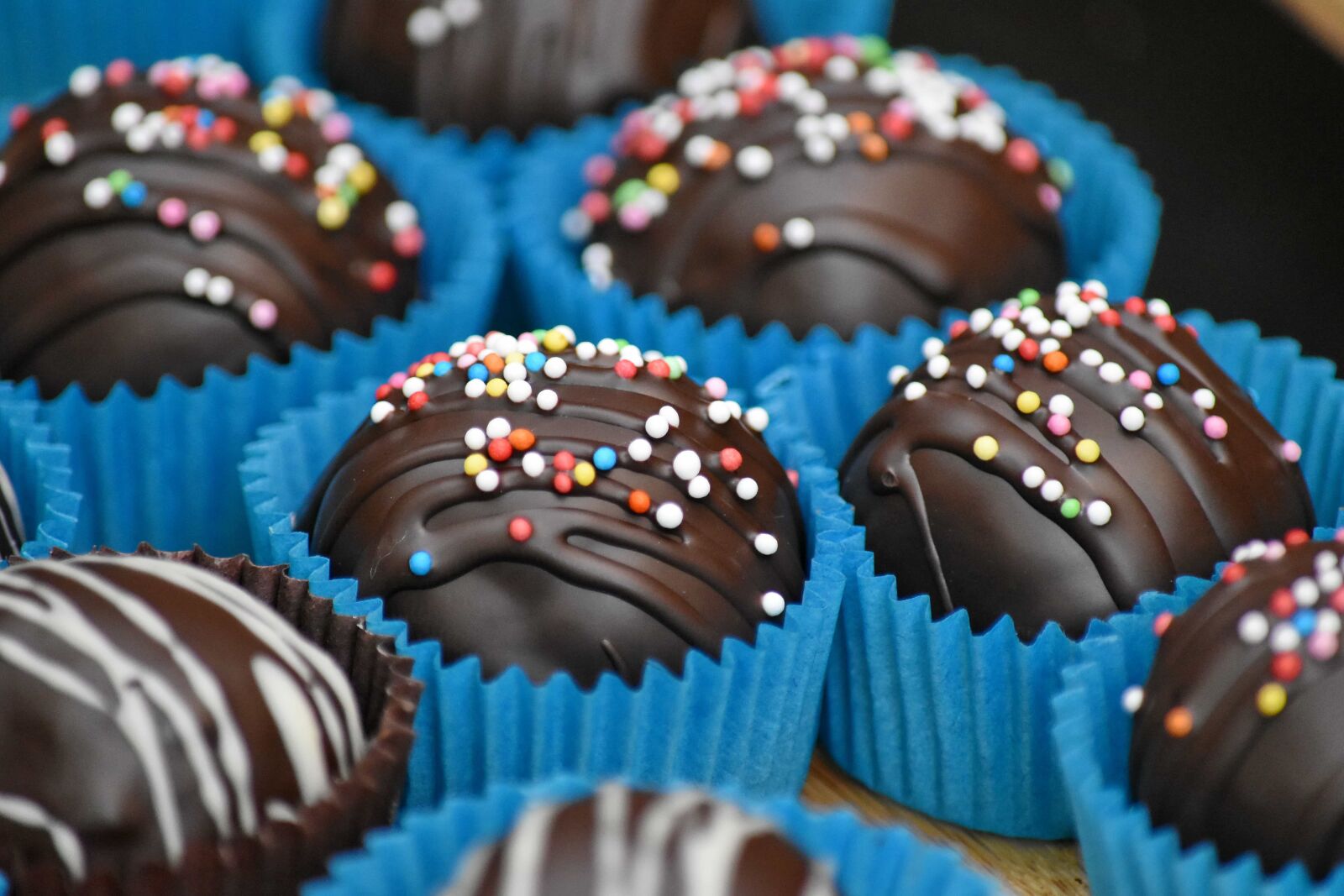 Nikon D5500 sample photo. Baked goods, chocolate, colourful photography
