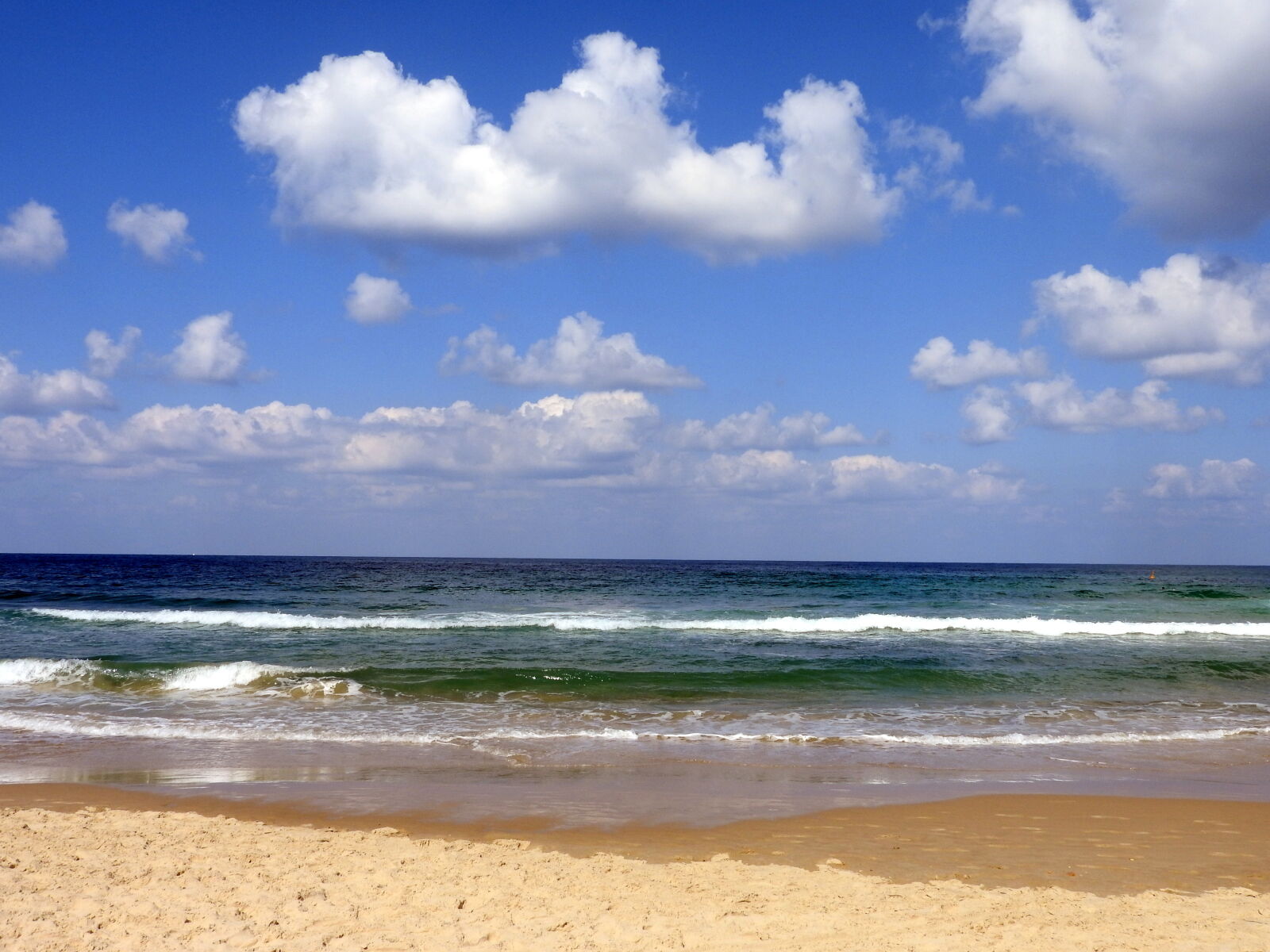 Nikon Coolpix P610 sample photo. Clouds, mediterranean, sea, sand photography