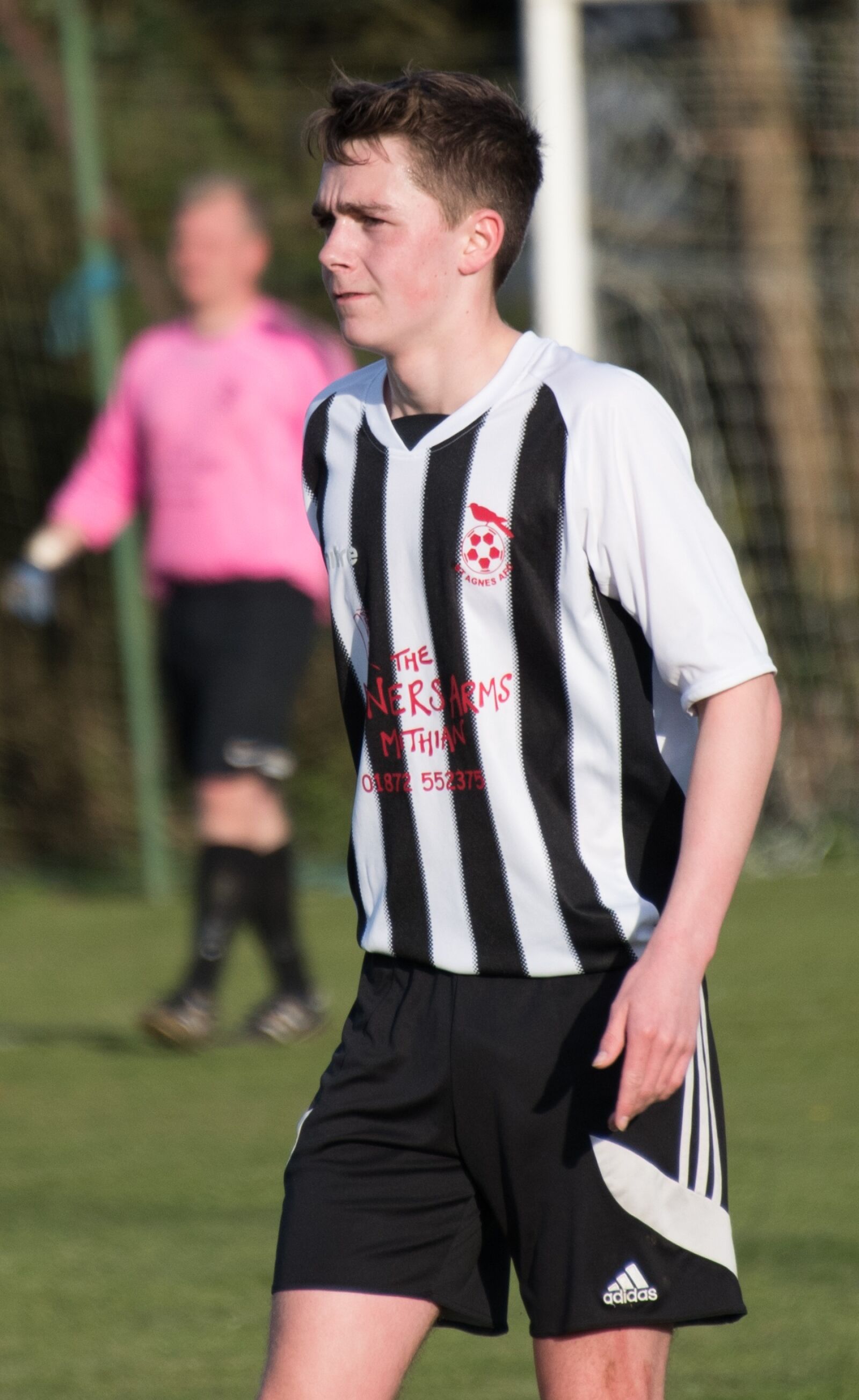 Nikon D810 sample photo. Goalkeeper, football, soccer photography