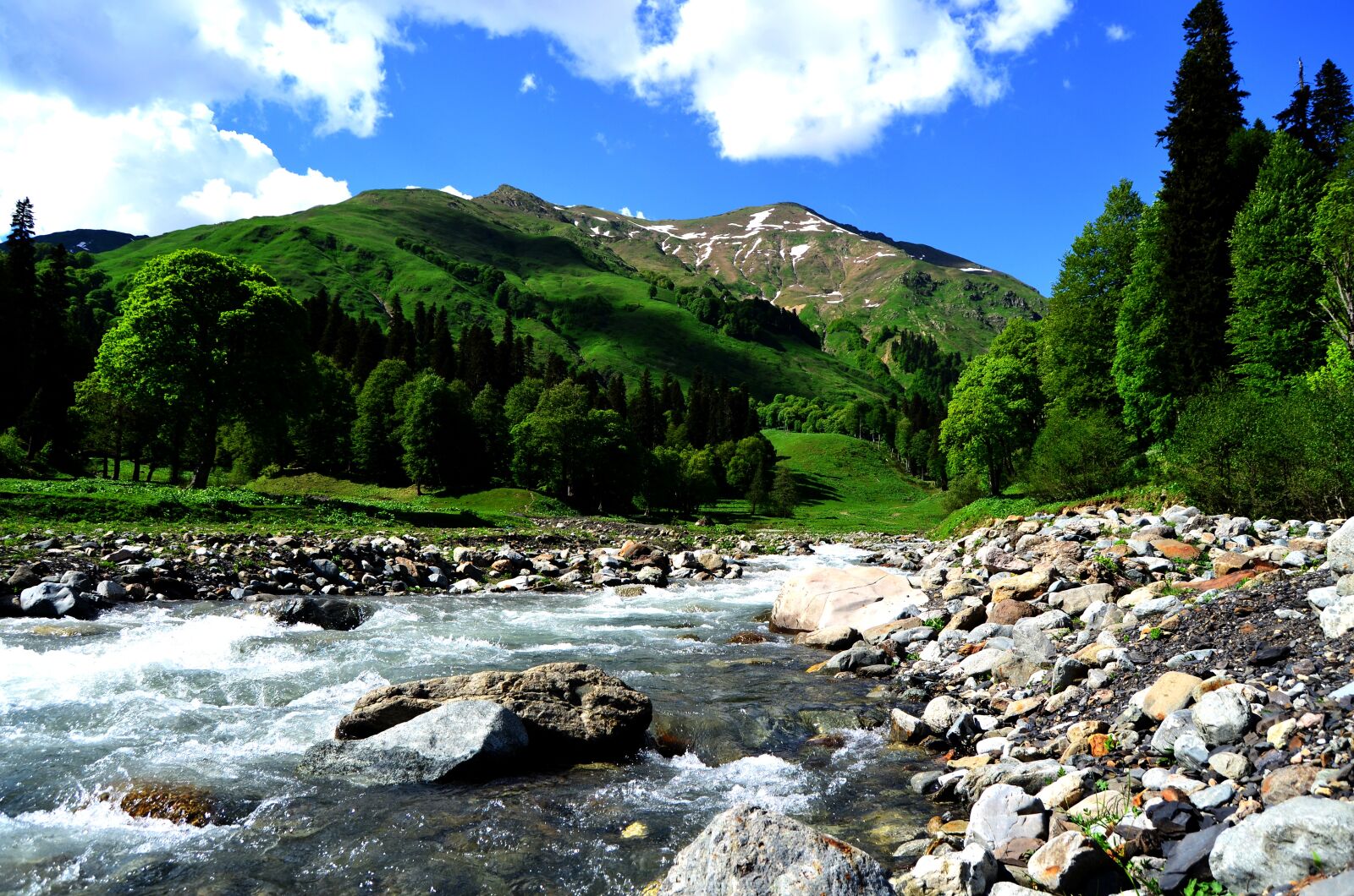Nikon D5100 sample photo. Abkhazia, nature, river photography
