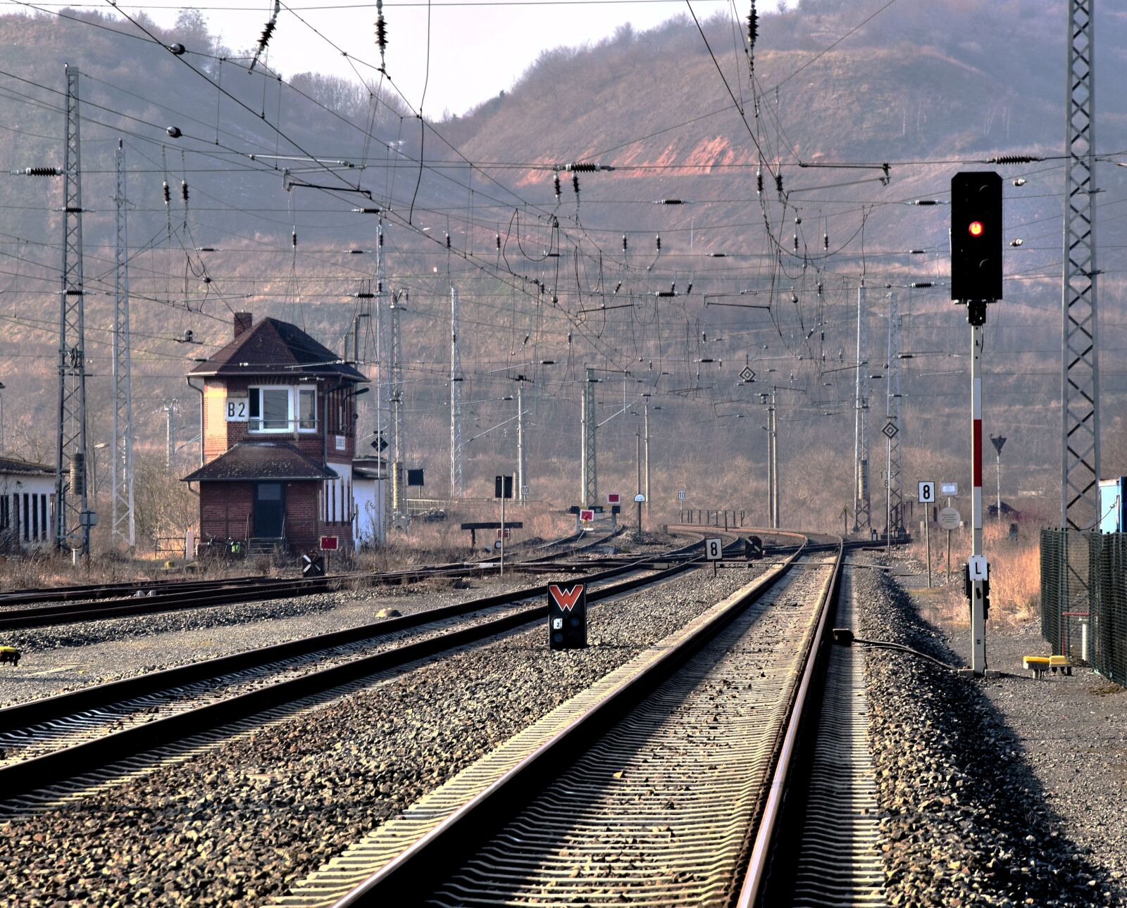 Nikon D3300 sample photo. Railway system, morning light photography
