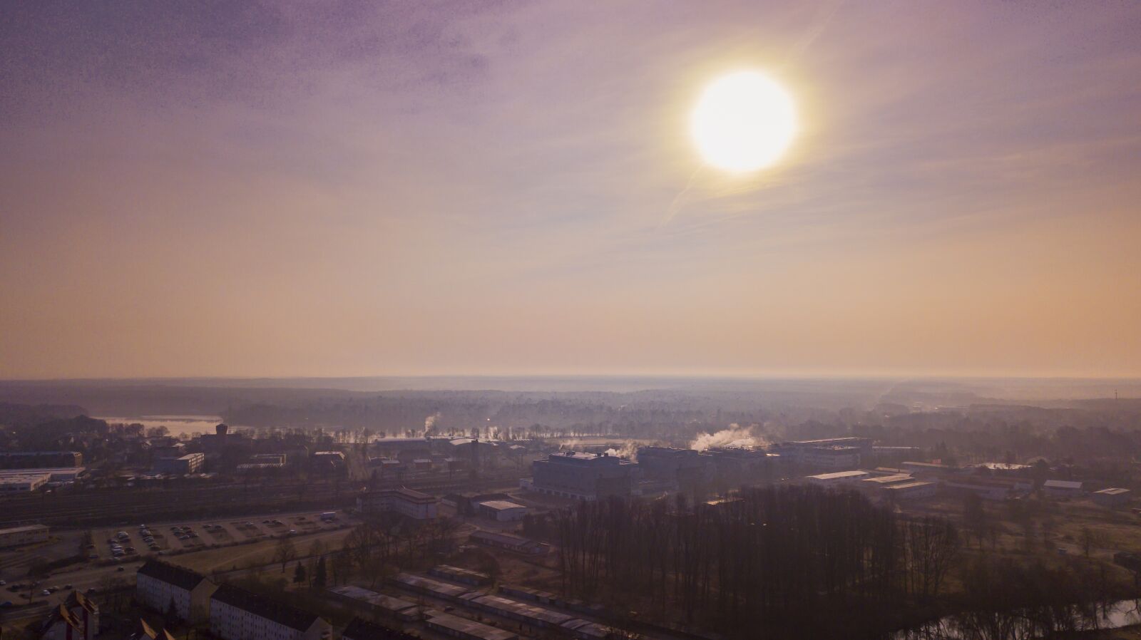 DJI FC220 sample photo. Sunset, dawn, sun photography