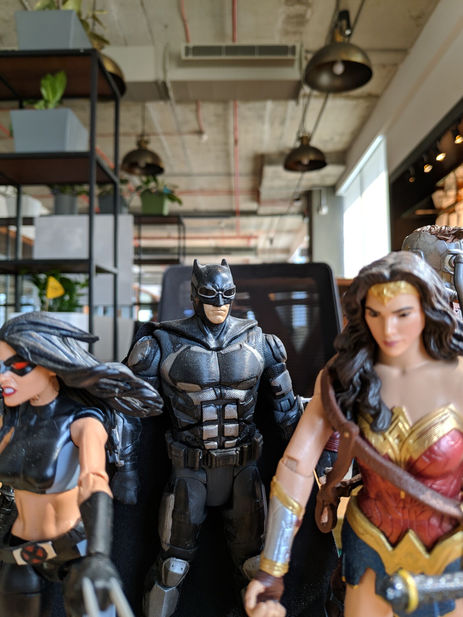 Xiaomi POCO F1 sample photo. Batman, toy, superhero photography