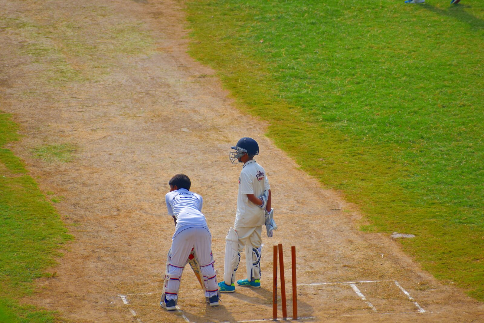 Nikon D5600 sample photo. Cricket players, young boys photography