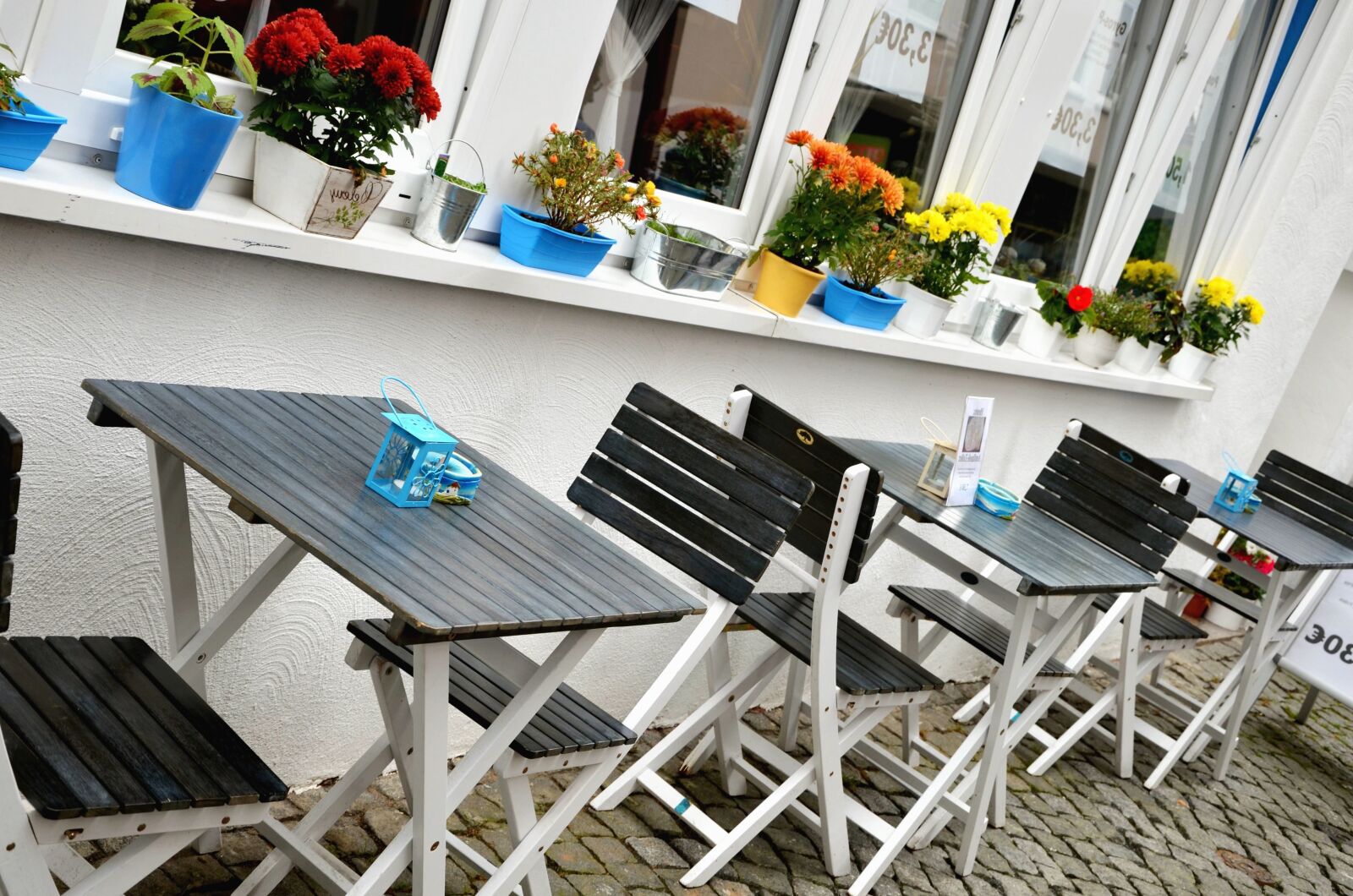 Nikon D5100 sample photo. Table, chair, flower, pot photography