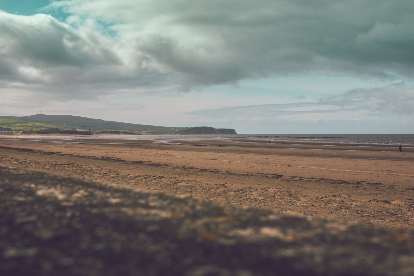 Canon EF-S 24mm F2.8 STM sample photo. Ayr, beach, clouds, dramatic photography