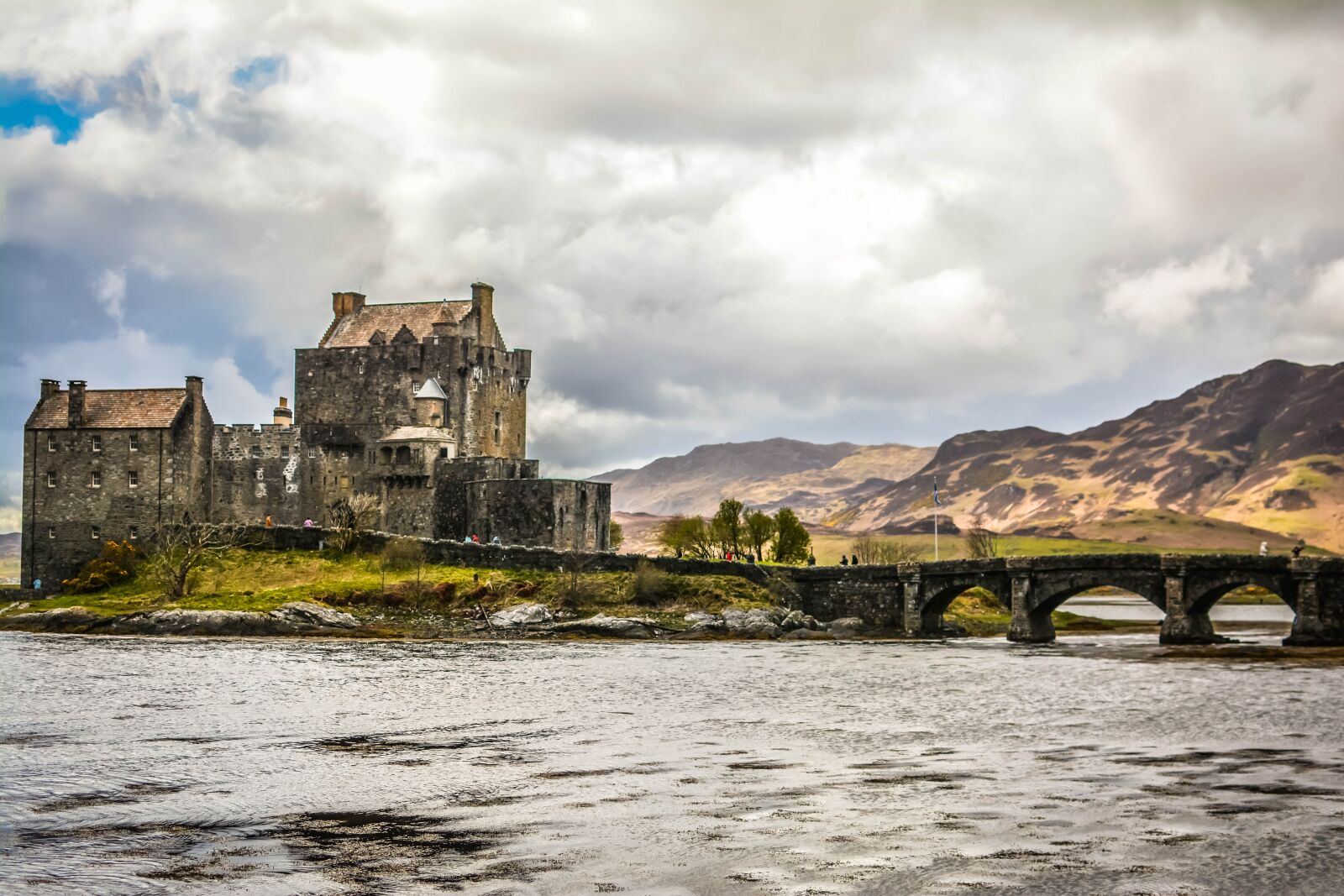Nikon D7100 sample photo. Eilean donan castle, scotland photography