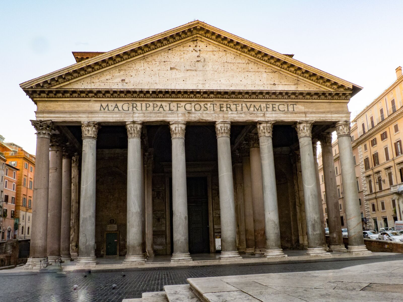 Panasonic Lumix DMC-FZ40 (Lumix DMC-FZ45) sample photo. Rome, pantheon, architecture photography