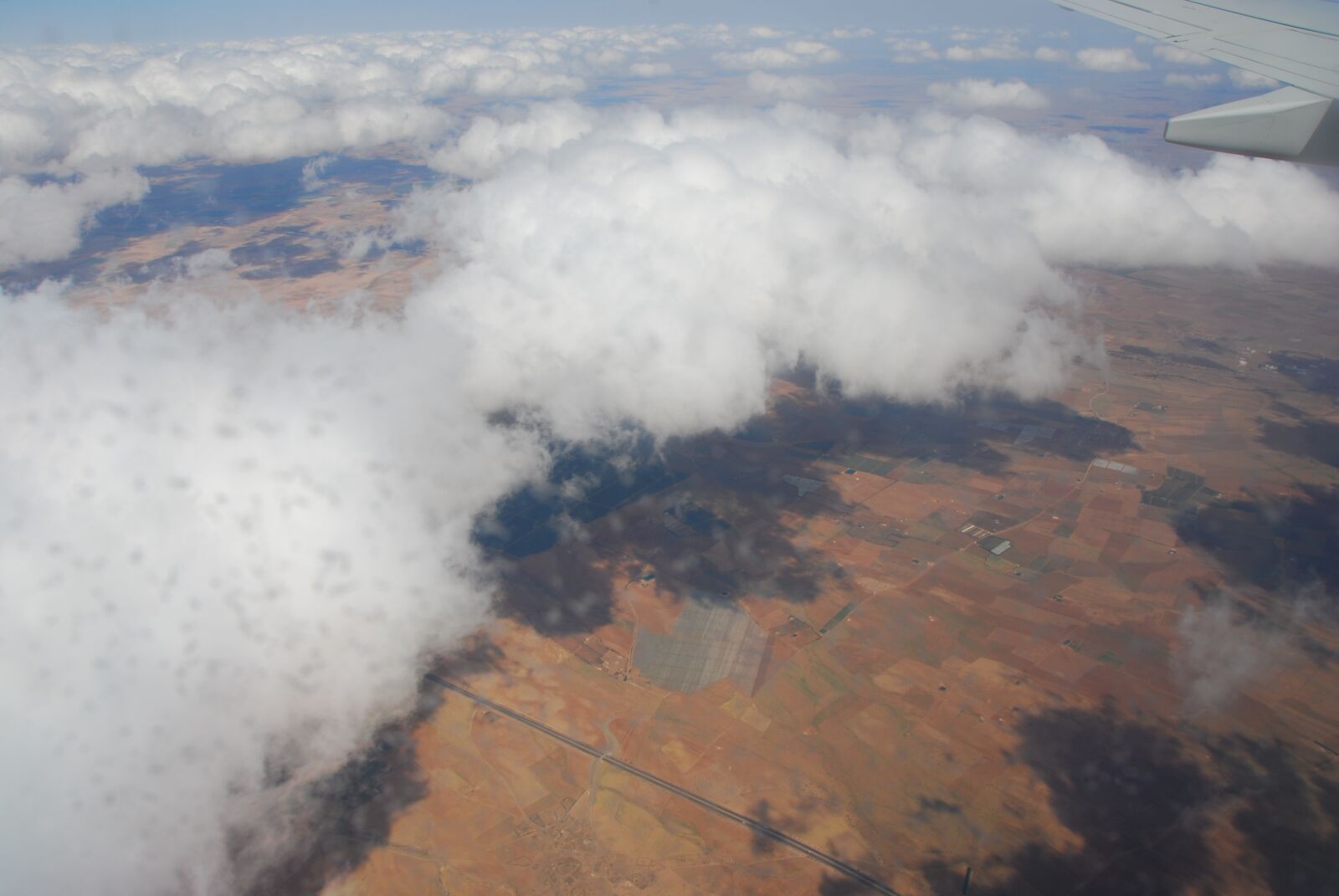 Nikon D80 sample photo. Clouds, morocco, flight photography