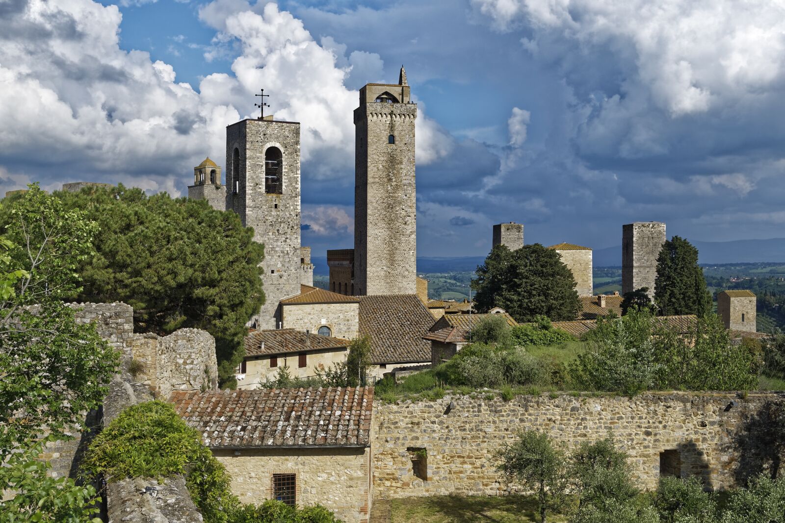 Nikon D500 sample photo. Italy, tuscany, san gimignano photography