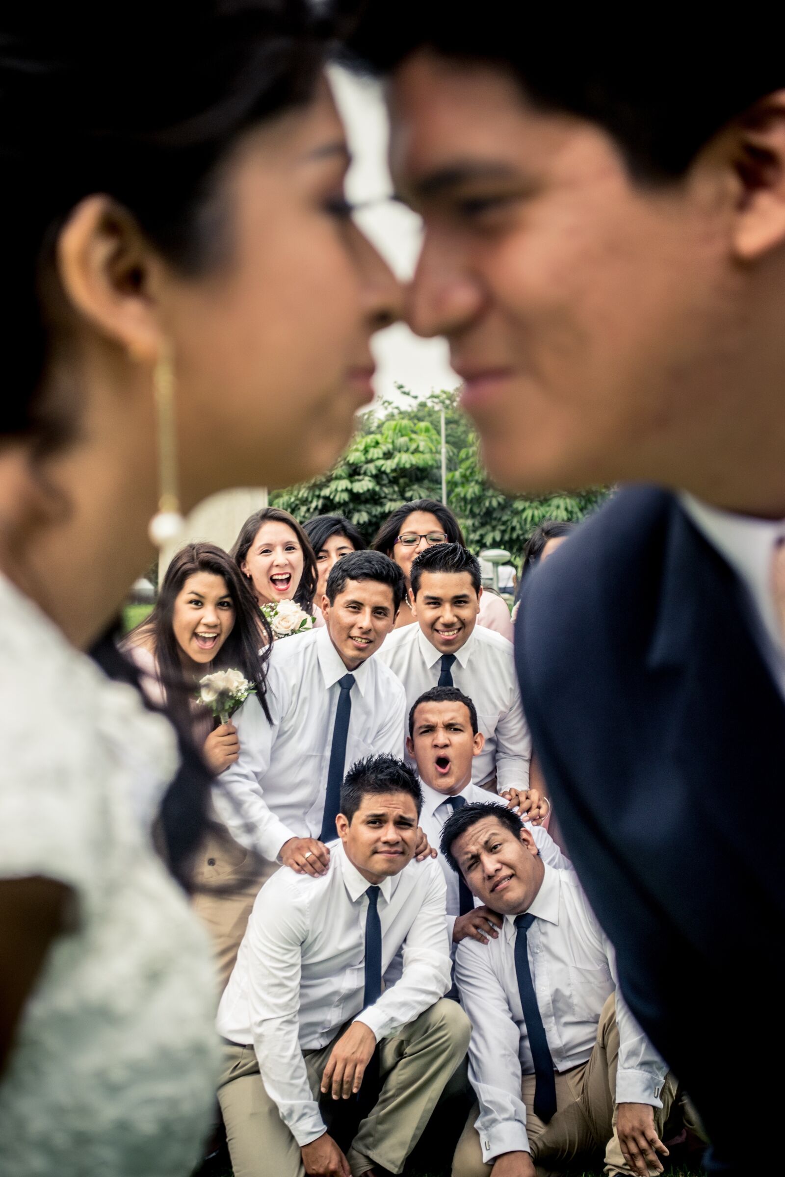 Nikon D3100 sample photo. Marriage, couple, park photography