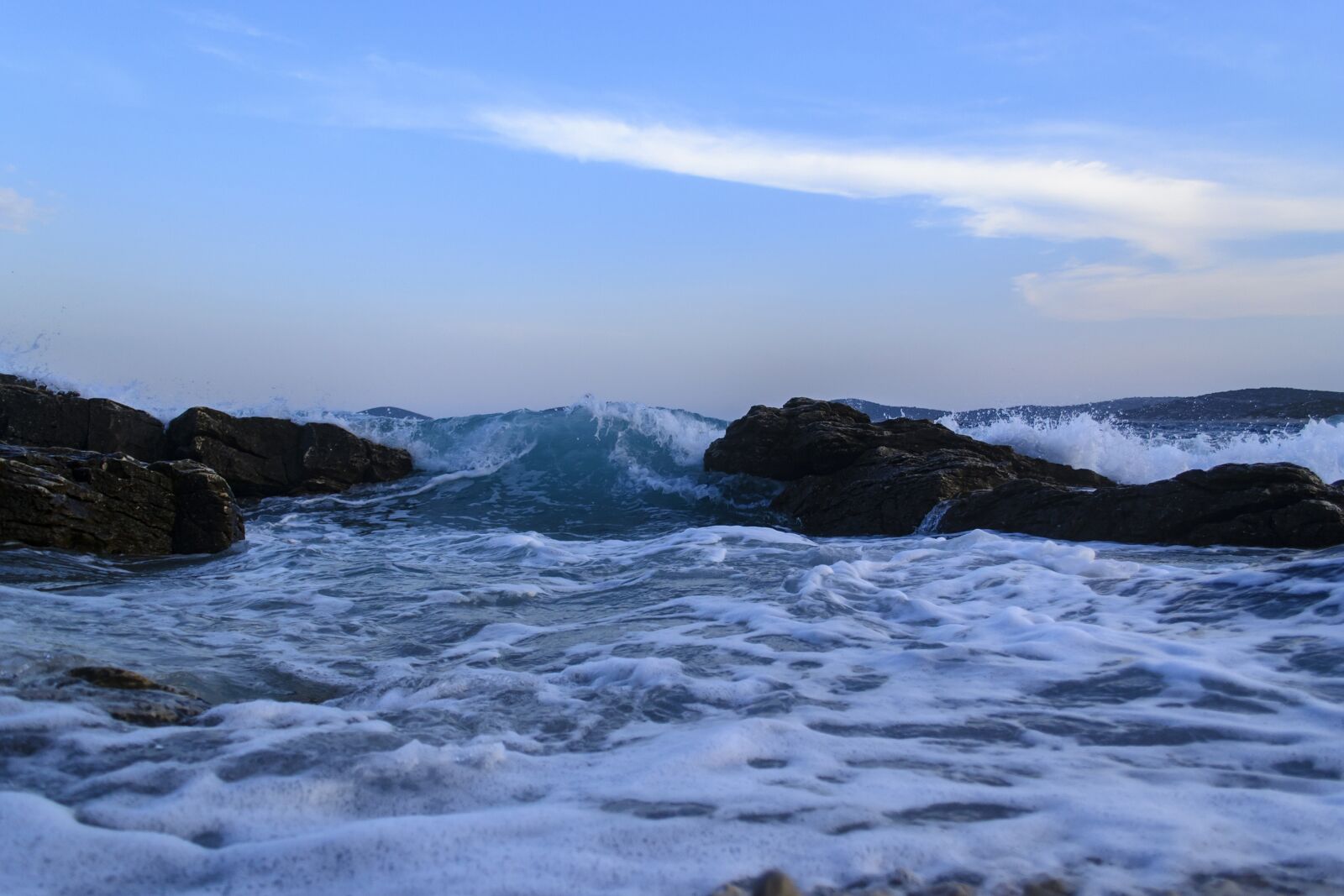 Nikon D3100 sample photo. Island, sea, wind photography