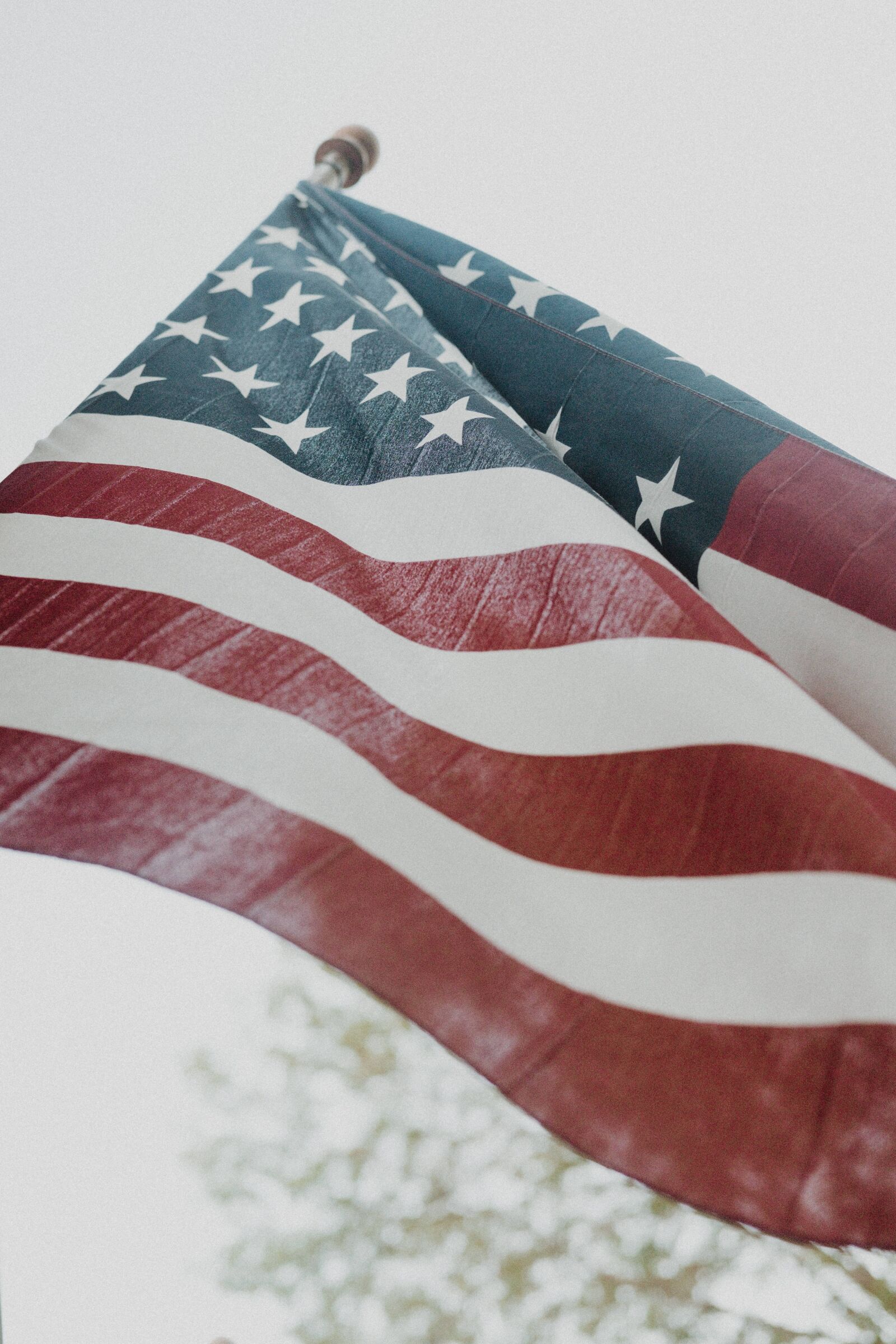 Fujifilm X-Pro2 sample photo. American flag, close-up, flag photography