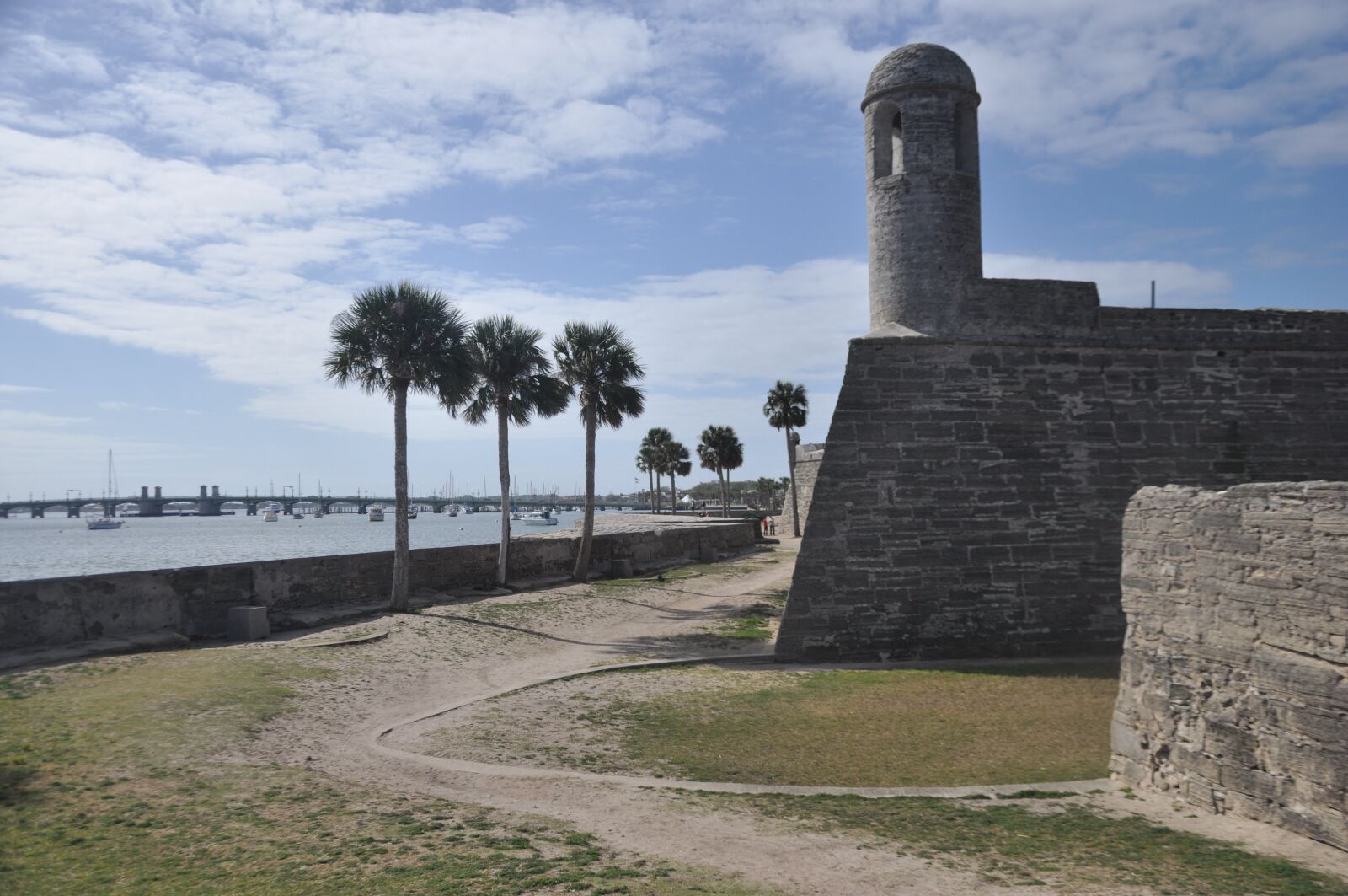 Nikon D90 sample photo. Castillo de san marco photography