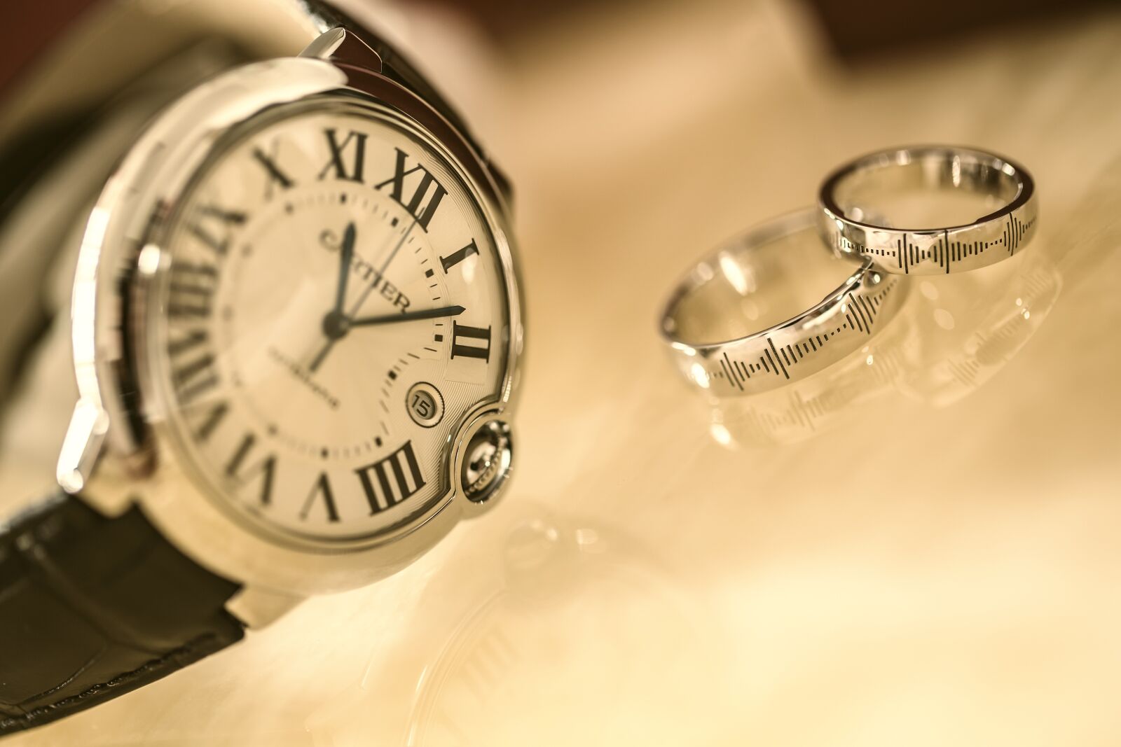 Canon EF 100mm F2.8L Macro IS USM sample photo. Blue balloons, watch, ring photography