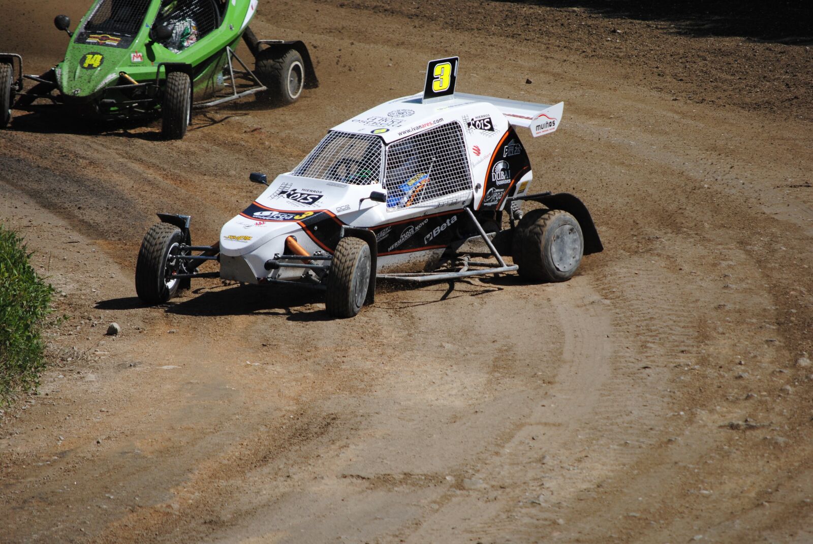 Nikon D3000 sample photo. Kartcros, competition, motor racing photography