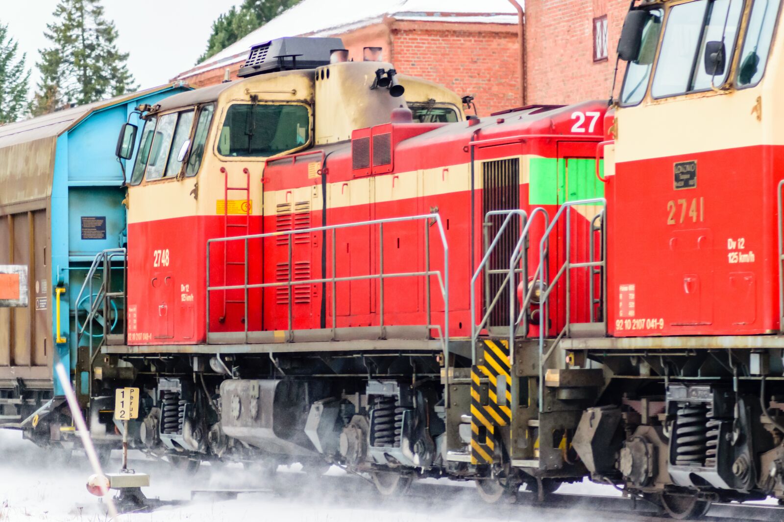 Nikon D3300 sample photo. Train, winter, locomotive photography