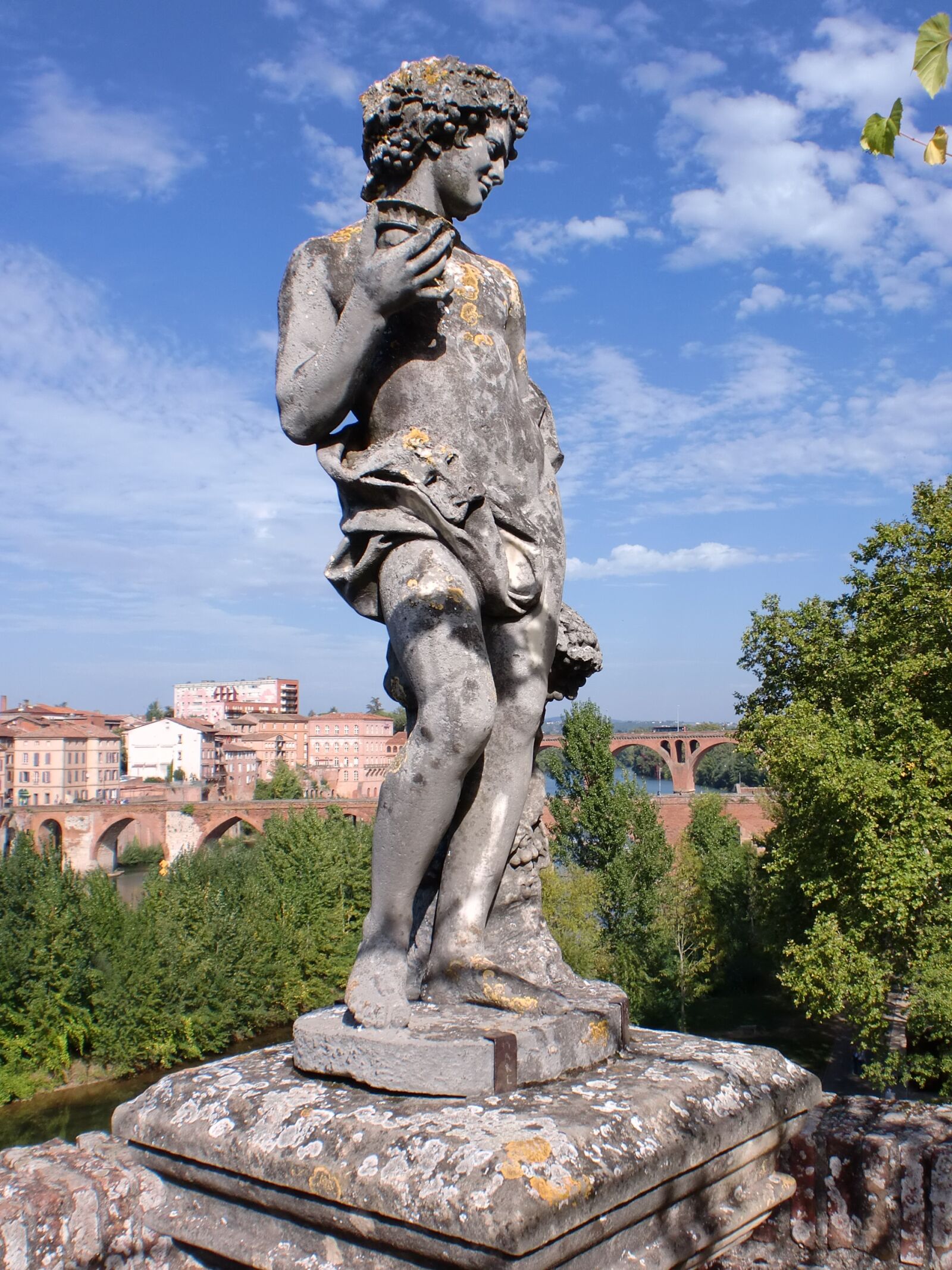 CASIO EX-Z90 sample photo. Statue, albi, france photography