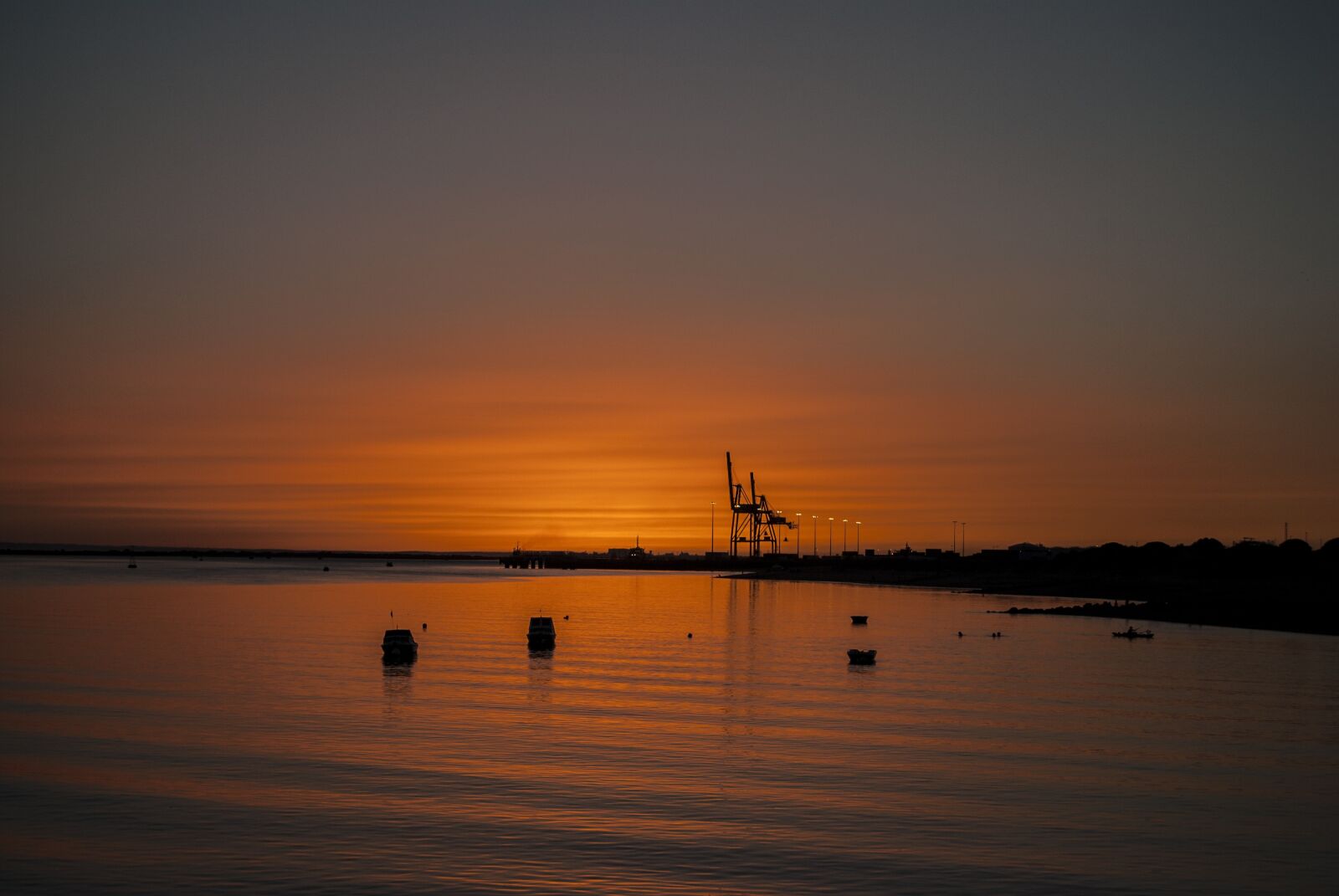 Nikon D3000 sample photo. Sunset, body of water photography