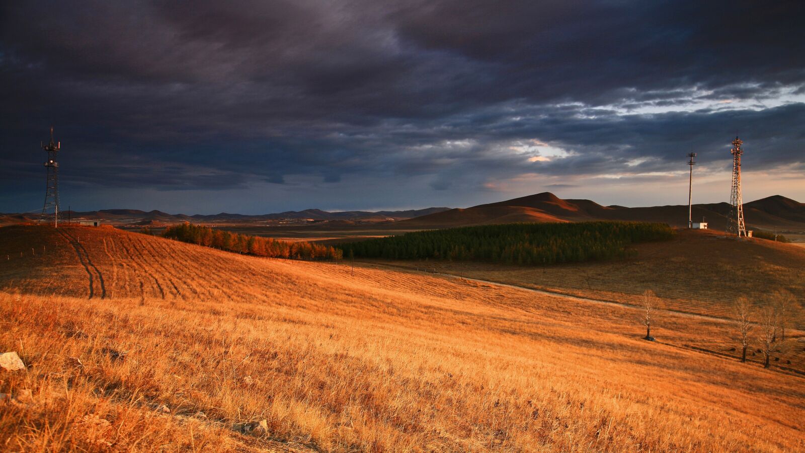 Canon EOS 5D sample photo. Withered grass, launch tower photography
