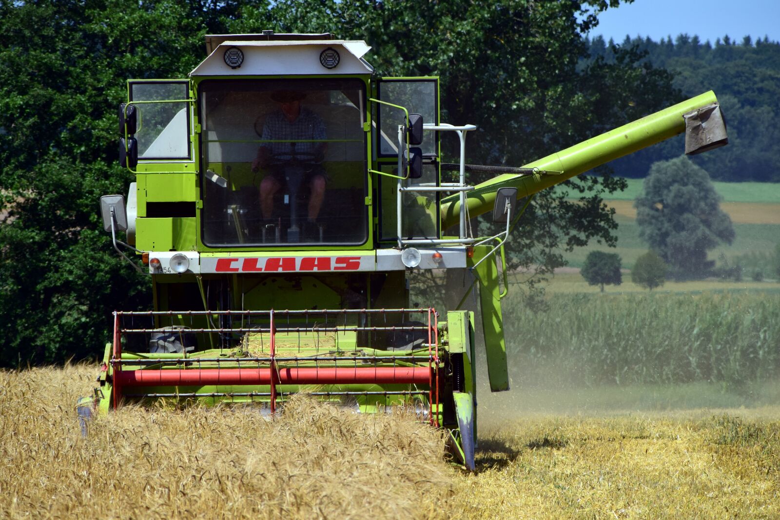 Nikon D3300 sample photo. Harvest, grain harvest, agriculture photography