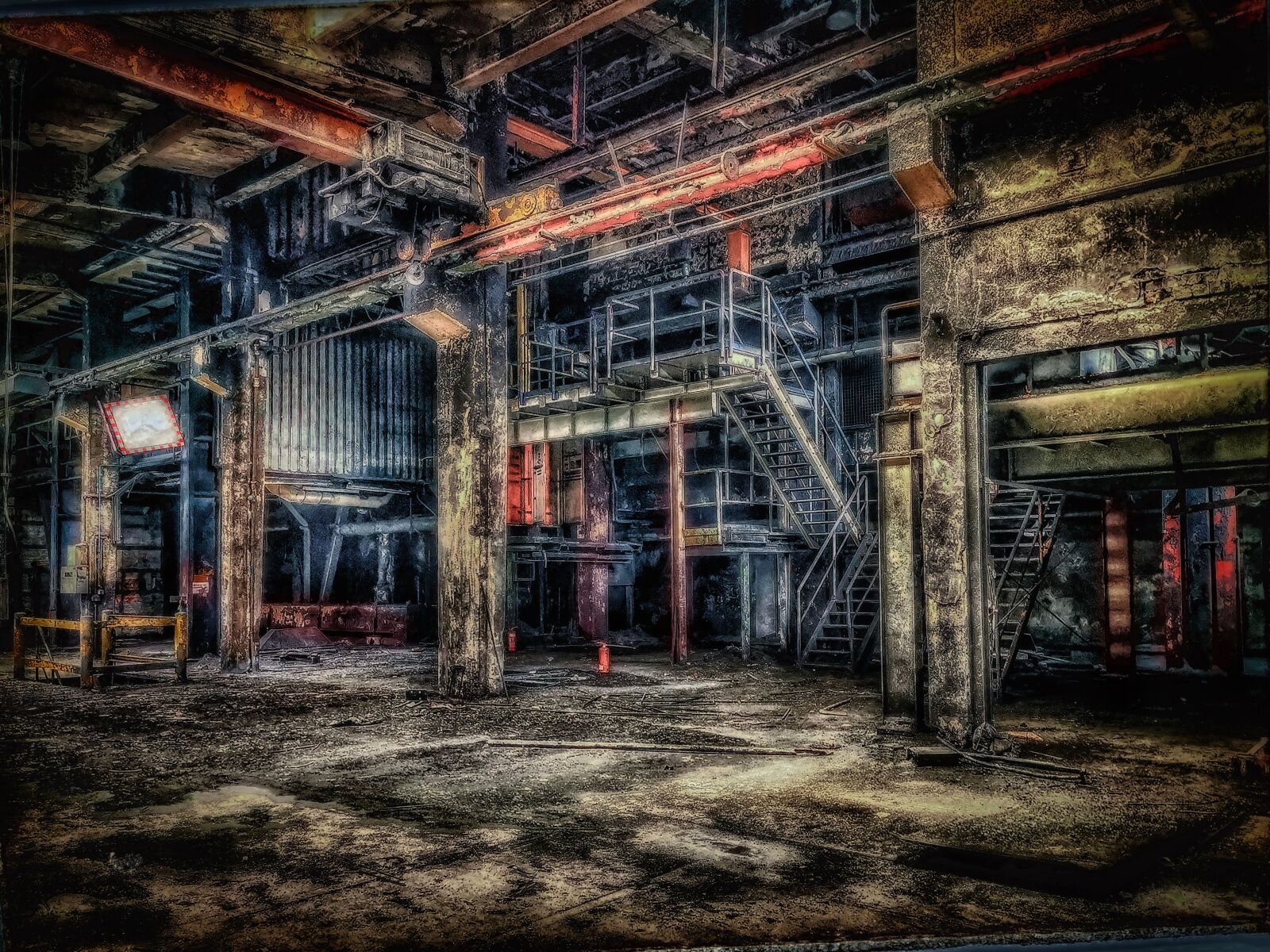 HUAWEI P30 Pro sample photo. Pforphoto, lost place, factory photography