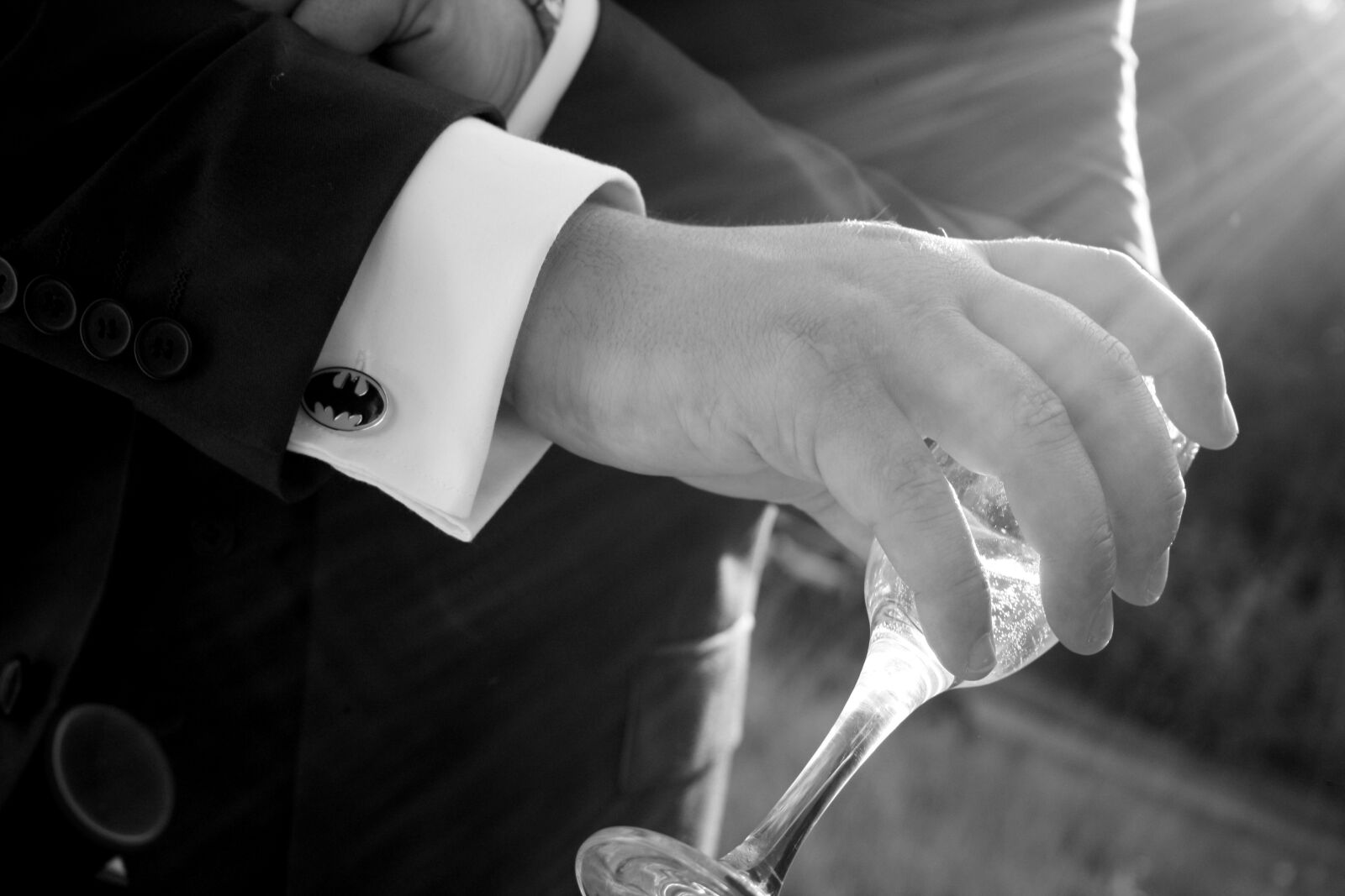 Canon EF-S 18-55mm F3.5-5.6 II sample photo. Champagne, wedding photography